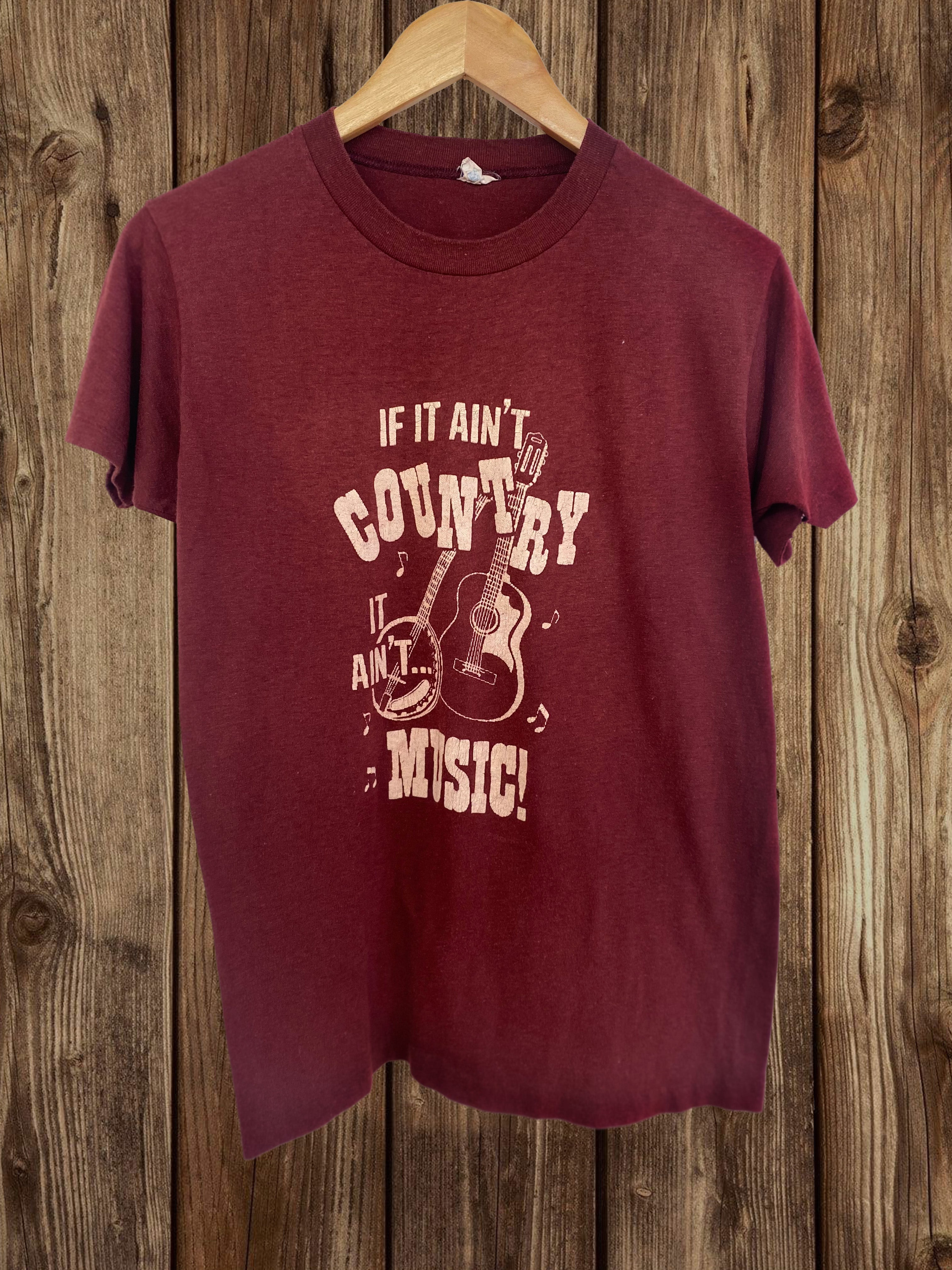 If It Ain't Country It Ain't Music Vintage Tee
