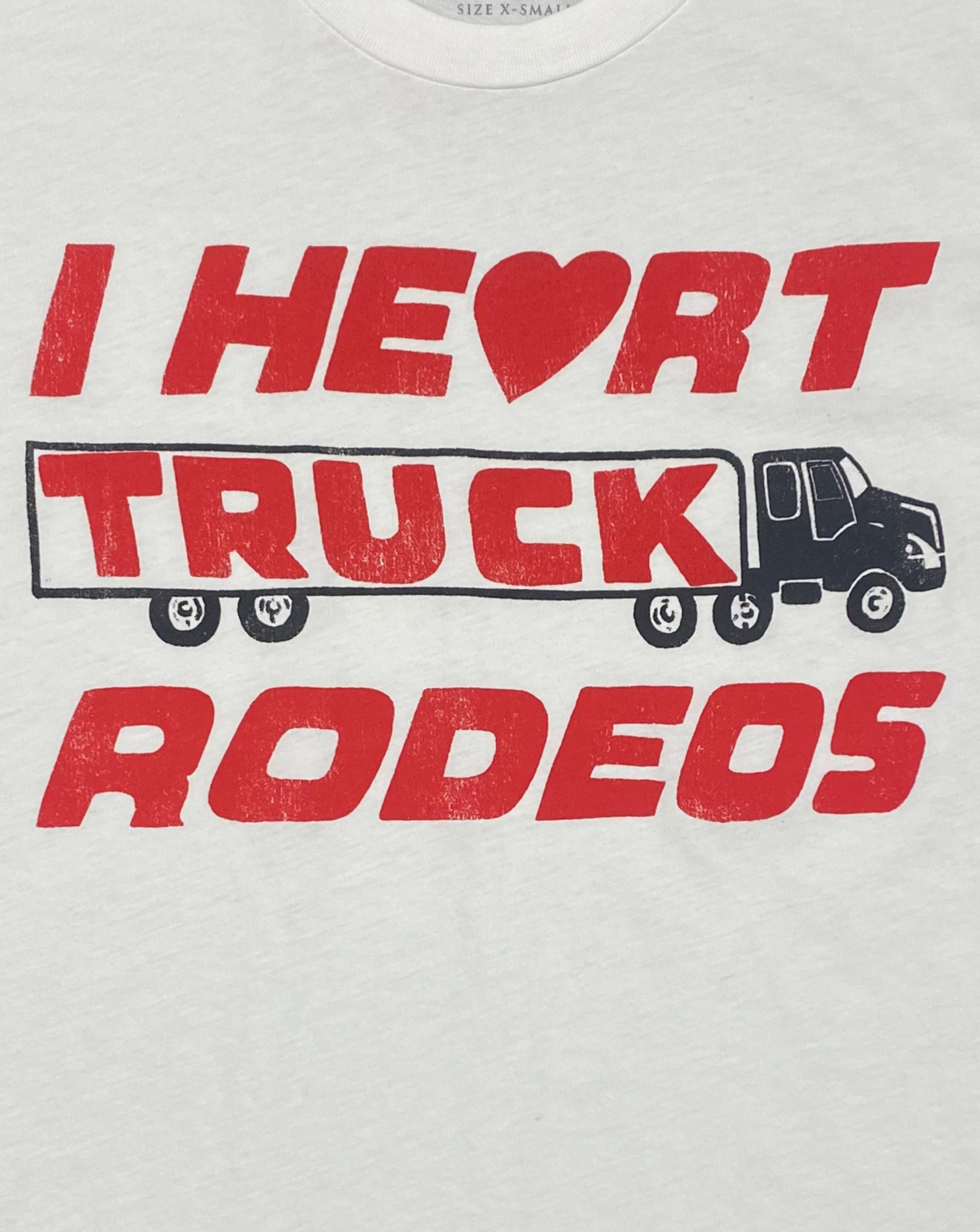 I Heart Truck Rodeos Muscle Tee