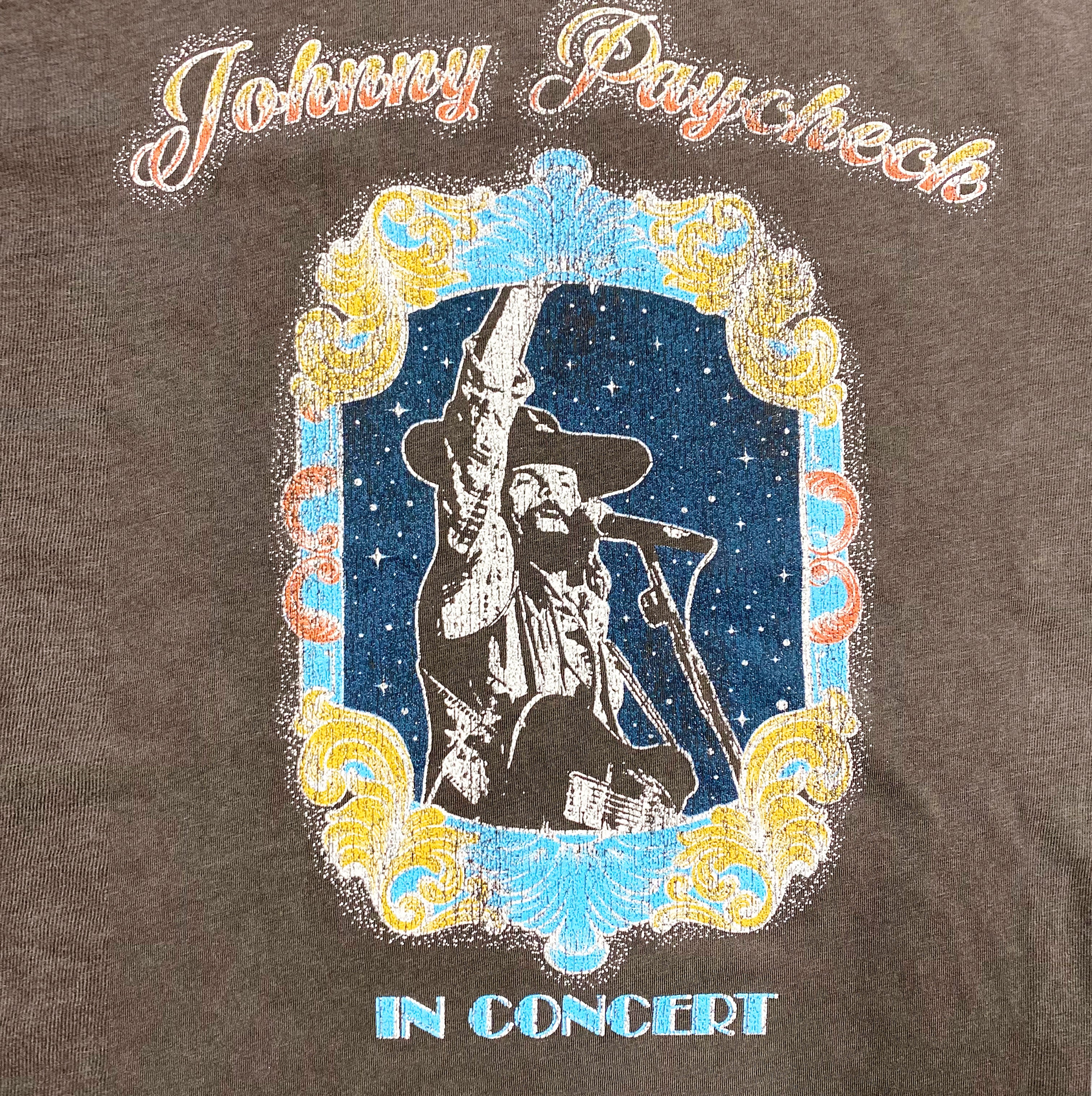 Johnny Paycheck In Concert Unisex Tee