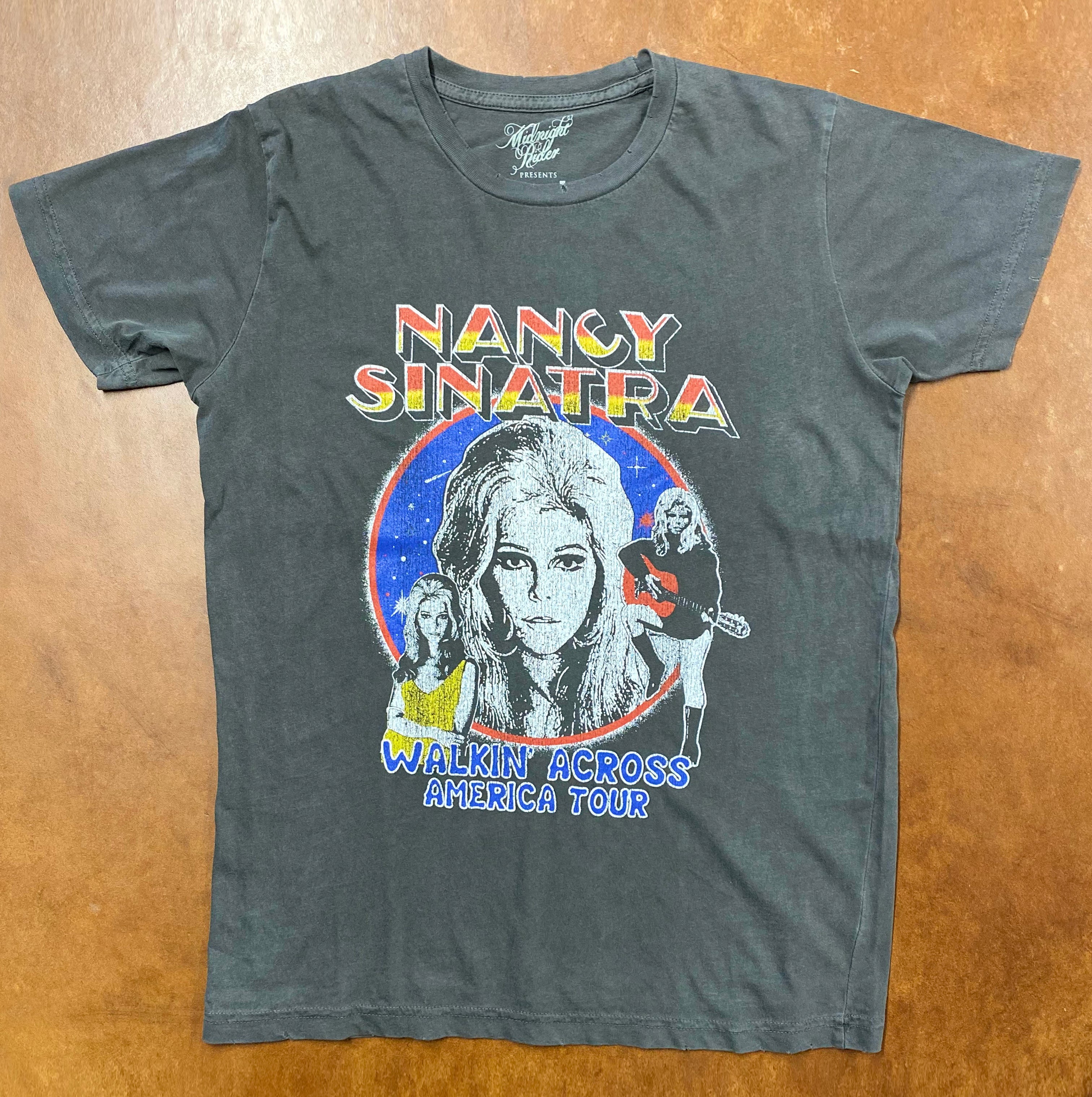 Nancy Sinatra Walking Across America Unisex Tee