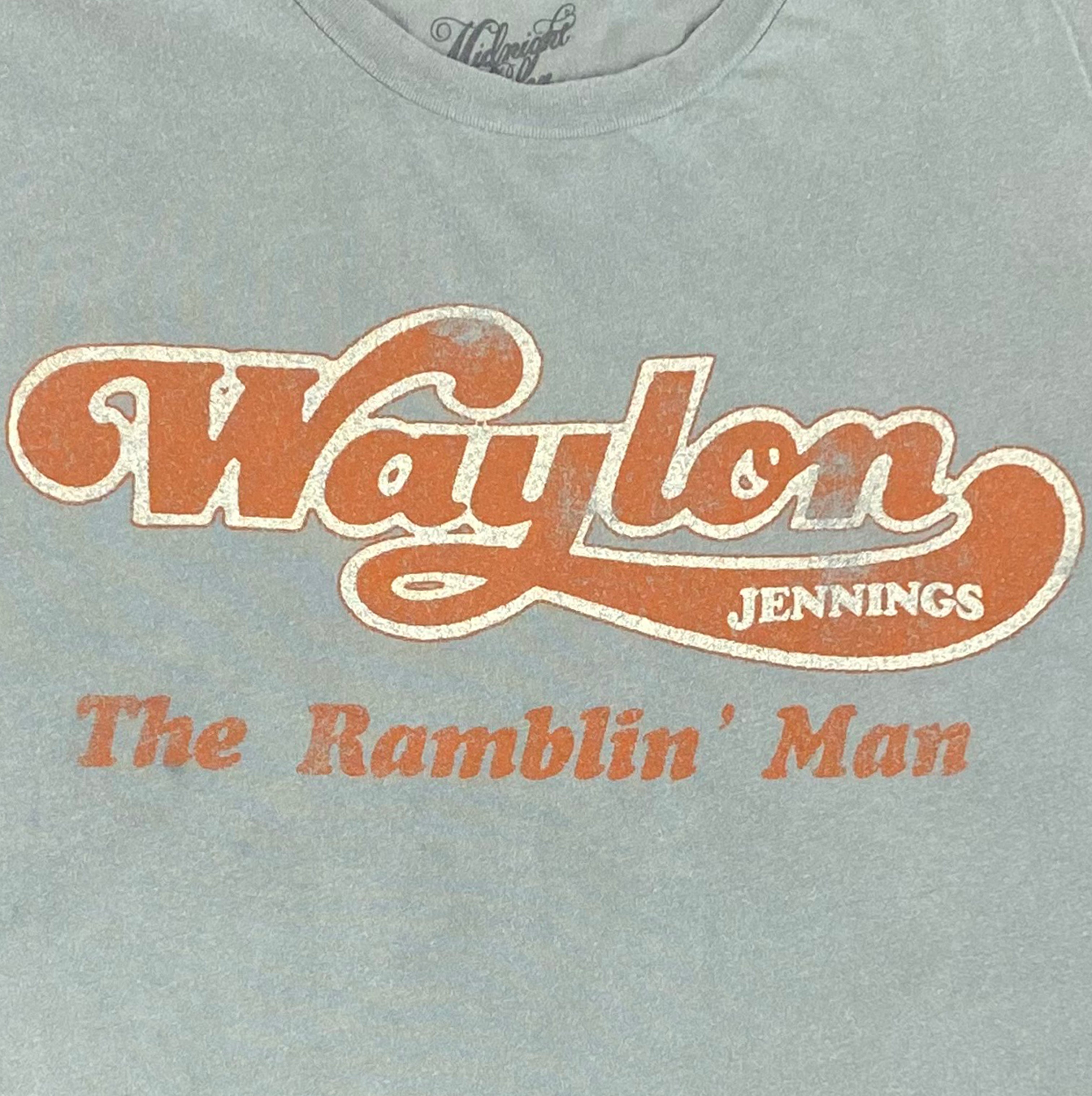 Waylon Jennings The Ramblin' Man Unisex Tee