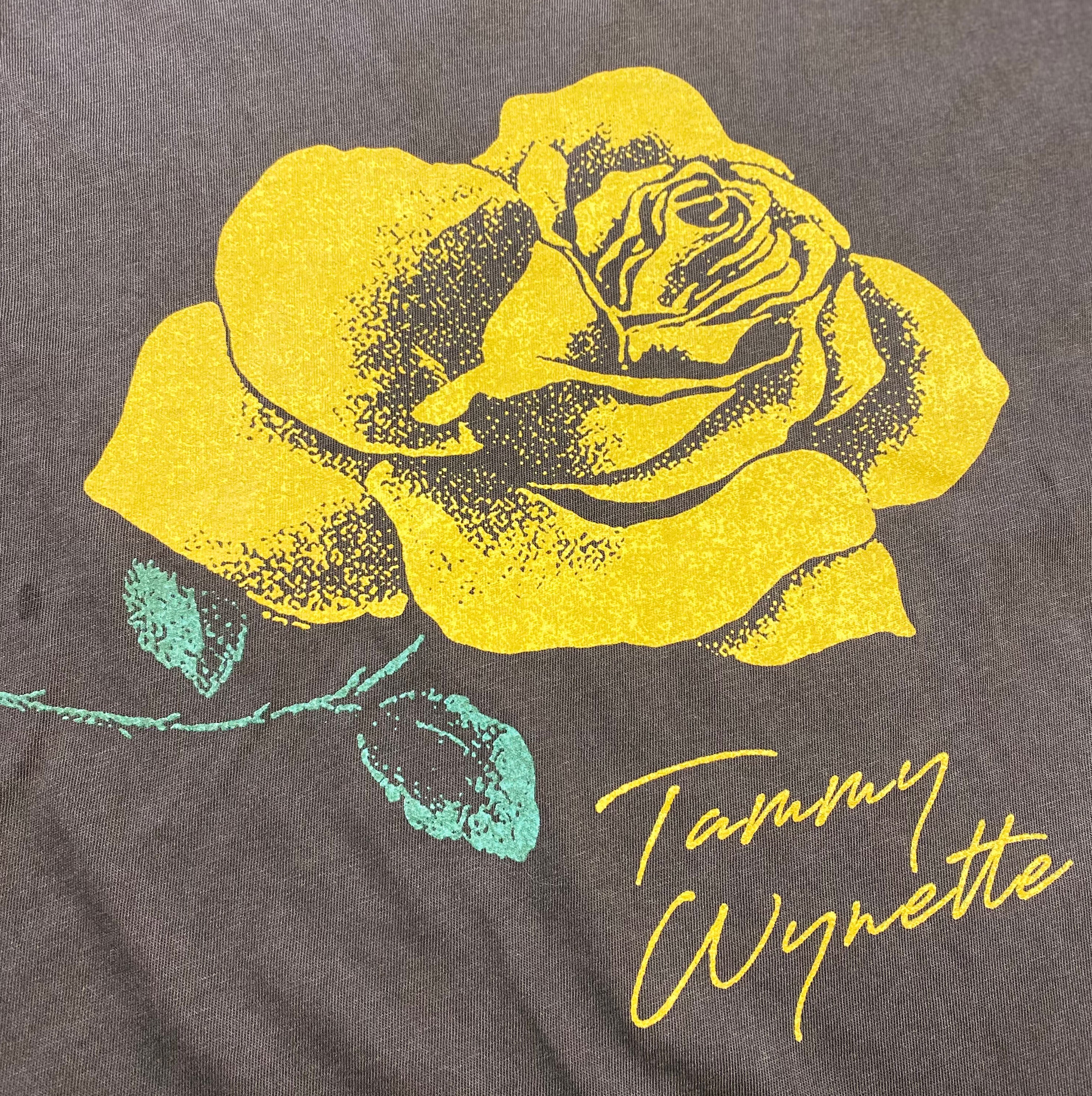 Tammy Wynette Yellow Rose Unisex Tee