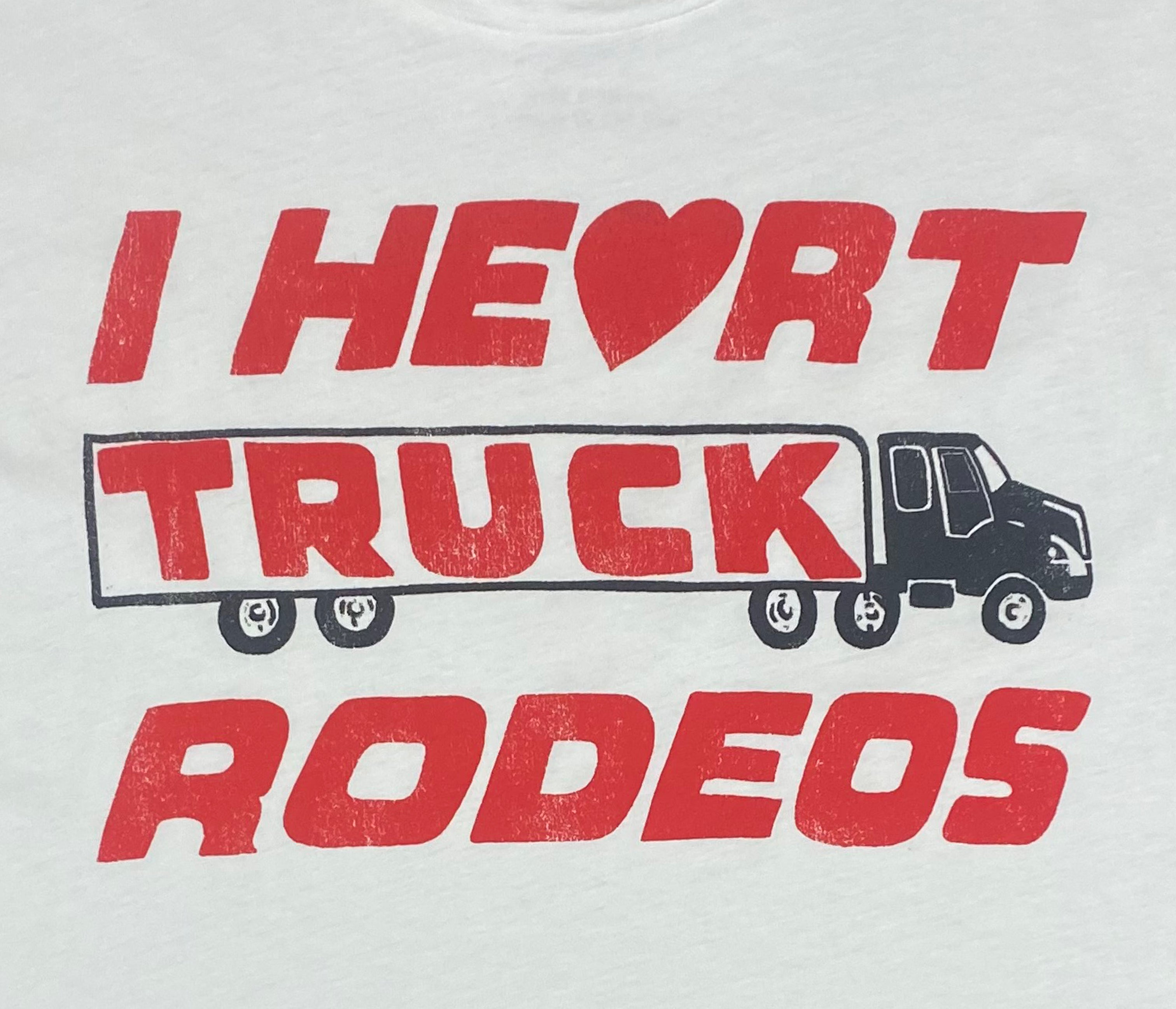I heart Truck Rodeo's Cut Off Crop Tee