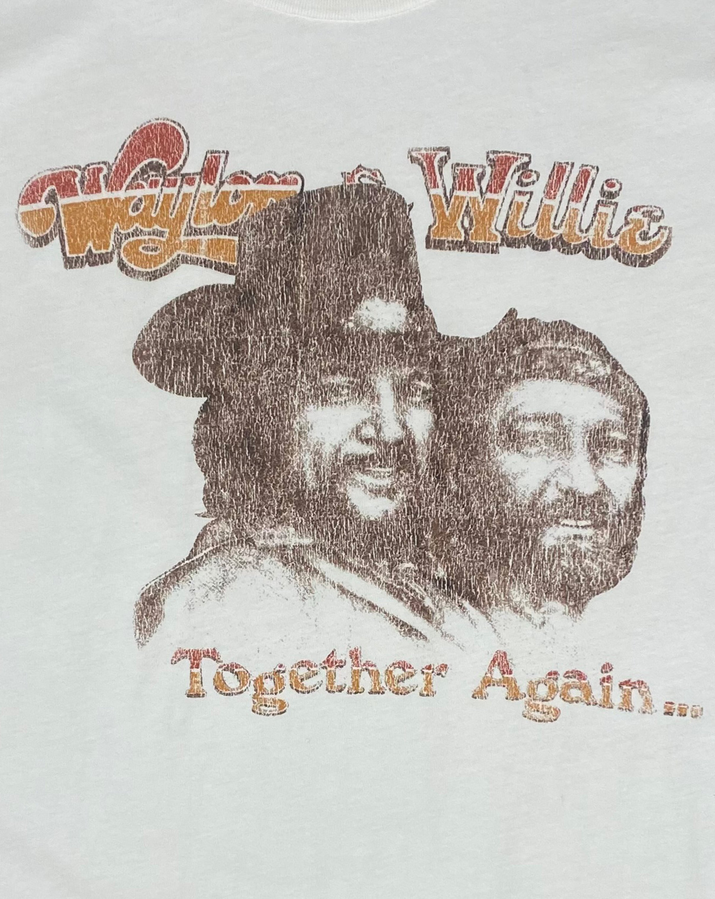Waylon & Willie Together again Muscle Tee