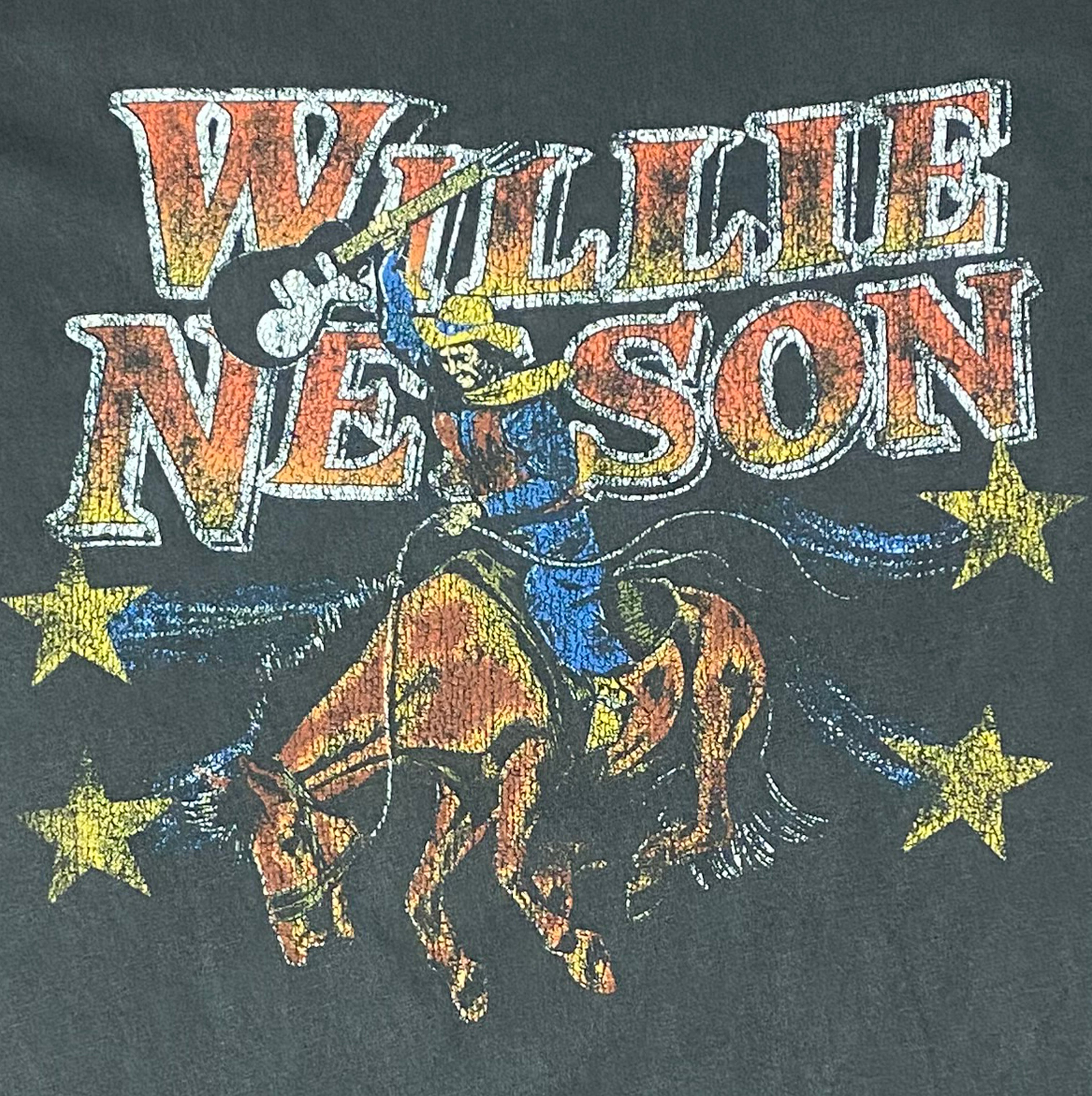 Willie Nelson Bucking Bronc Unisex Tee