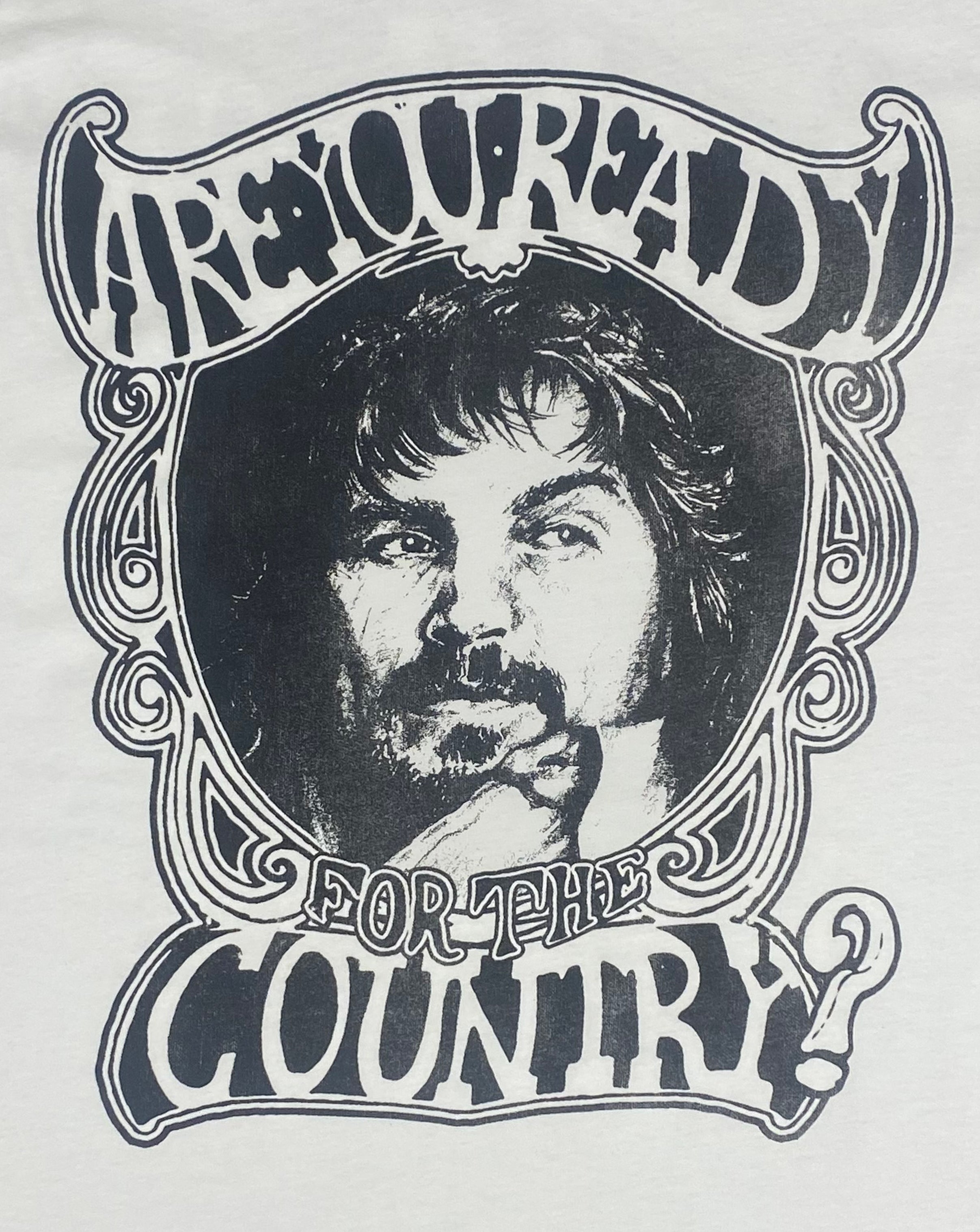 Waylon Jennings Are you Ready for the Country Tour Muscle Tee