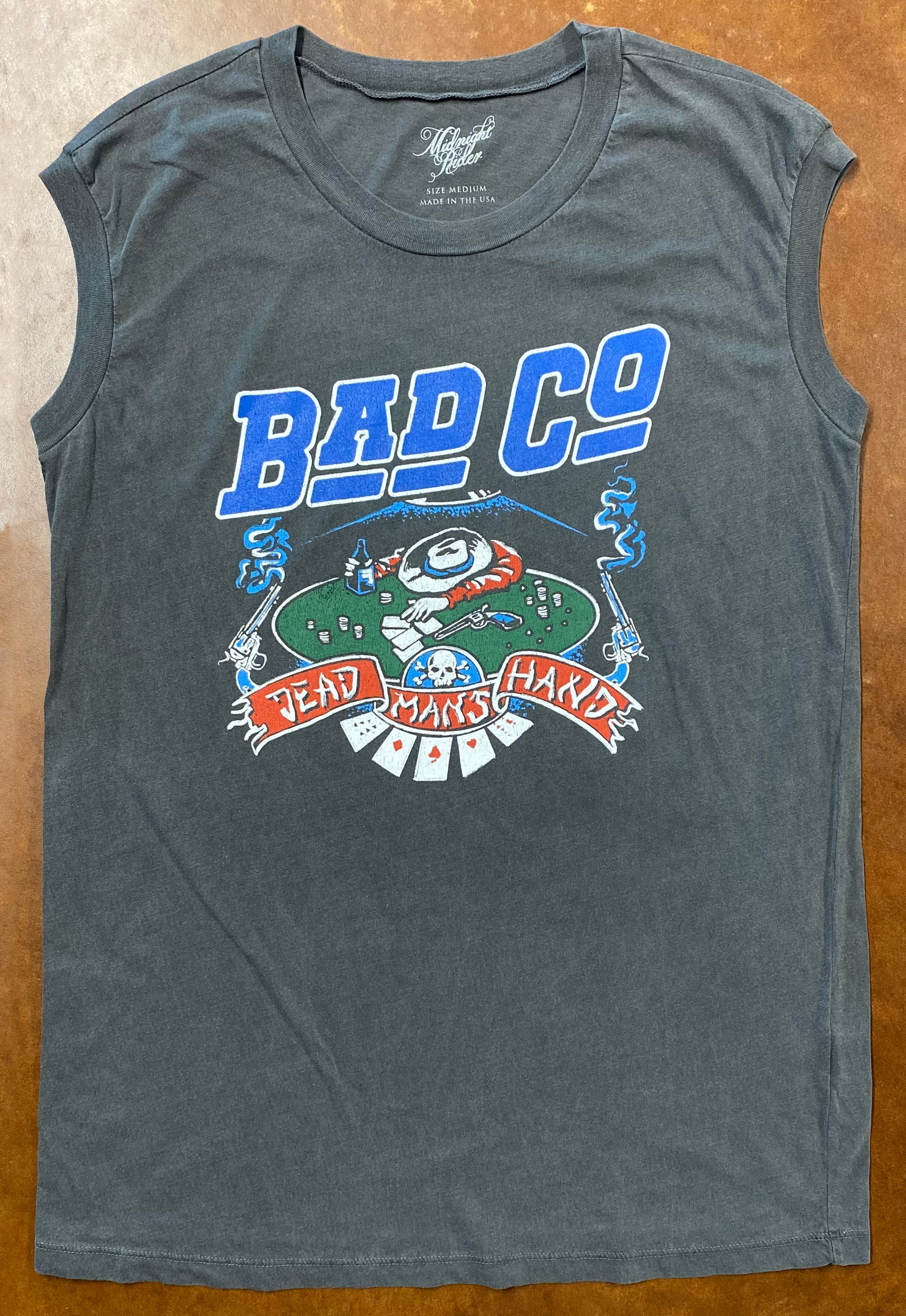 Bad Company Dead Man's Hand Muscle Tee