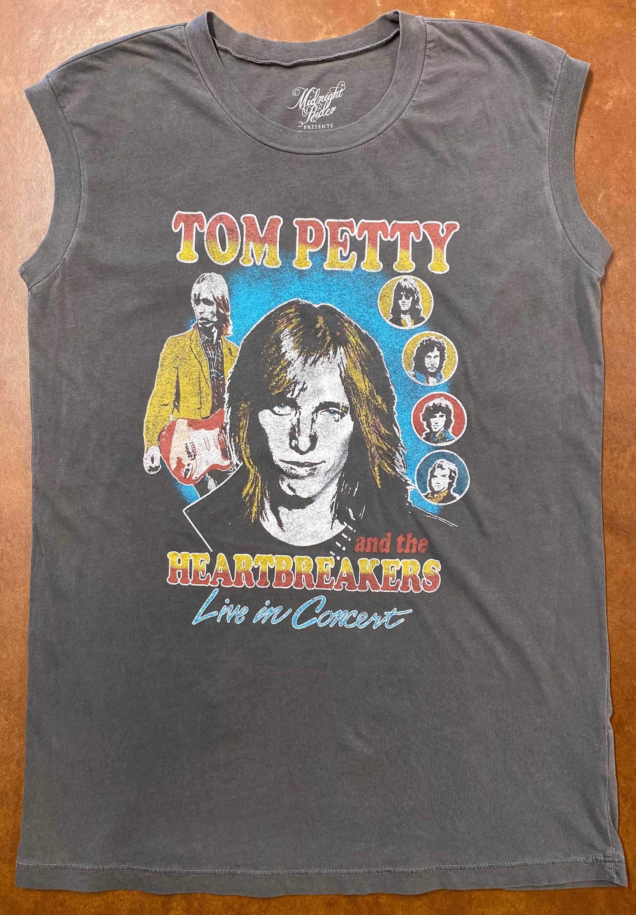 Tom Petty and the heartbreakers Live in Concert Muscle tee