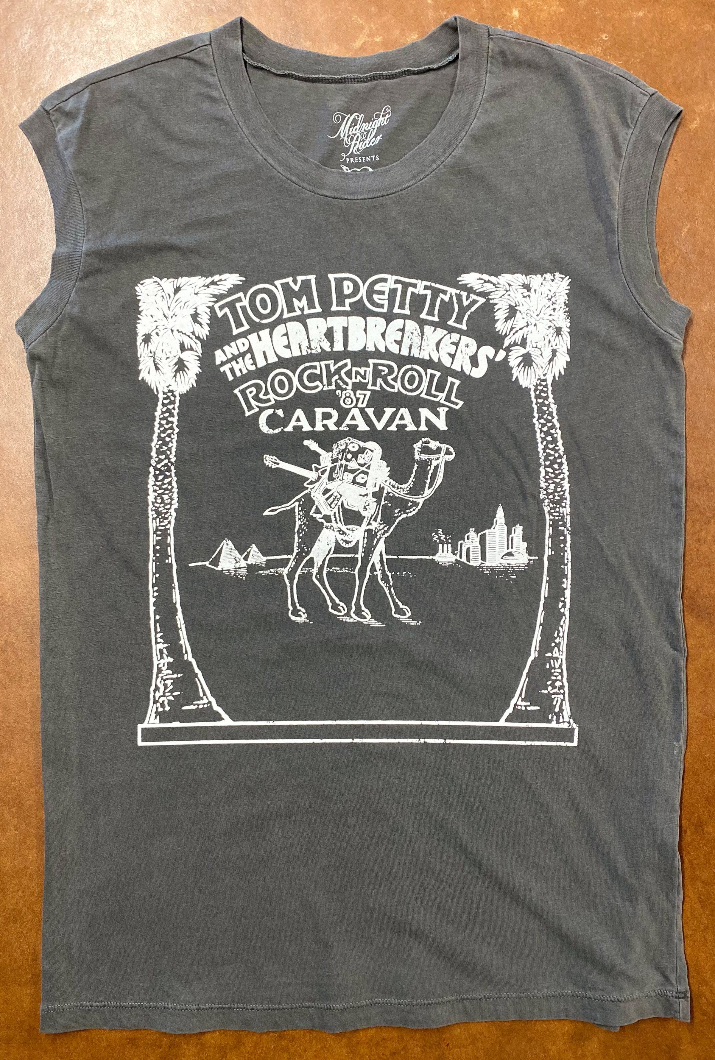 Tom Petty and the Heartbreakers' Rock n' Roll Caravan Muscle Tee