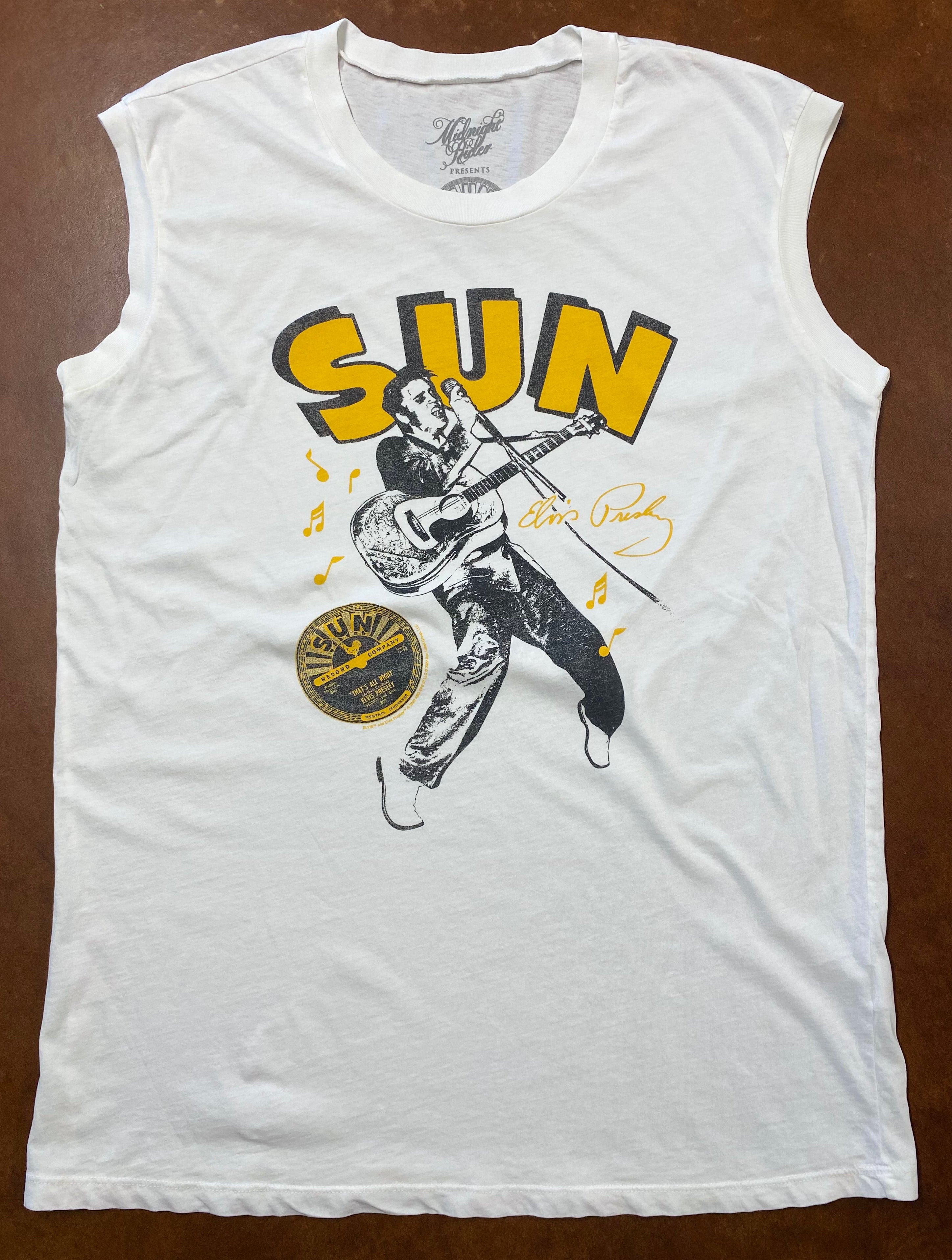 Sun Records Elvis Muscle Tee