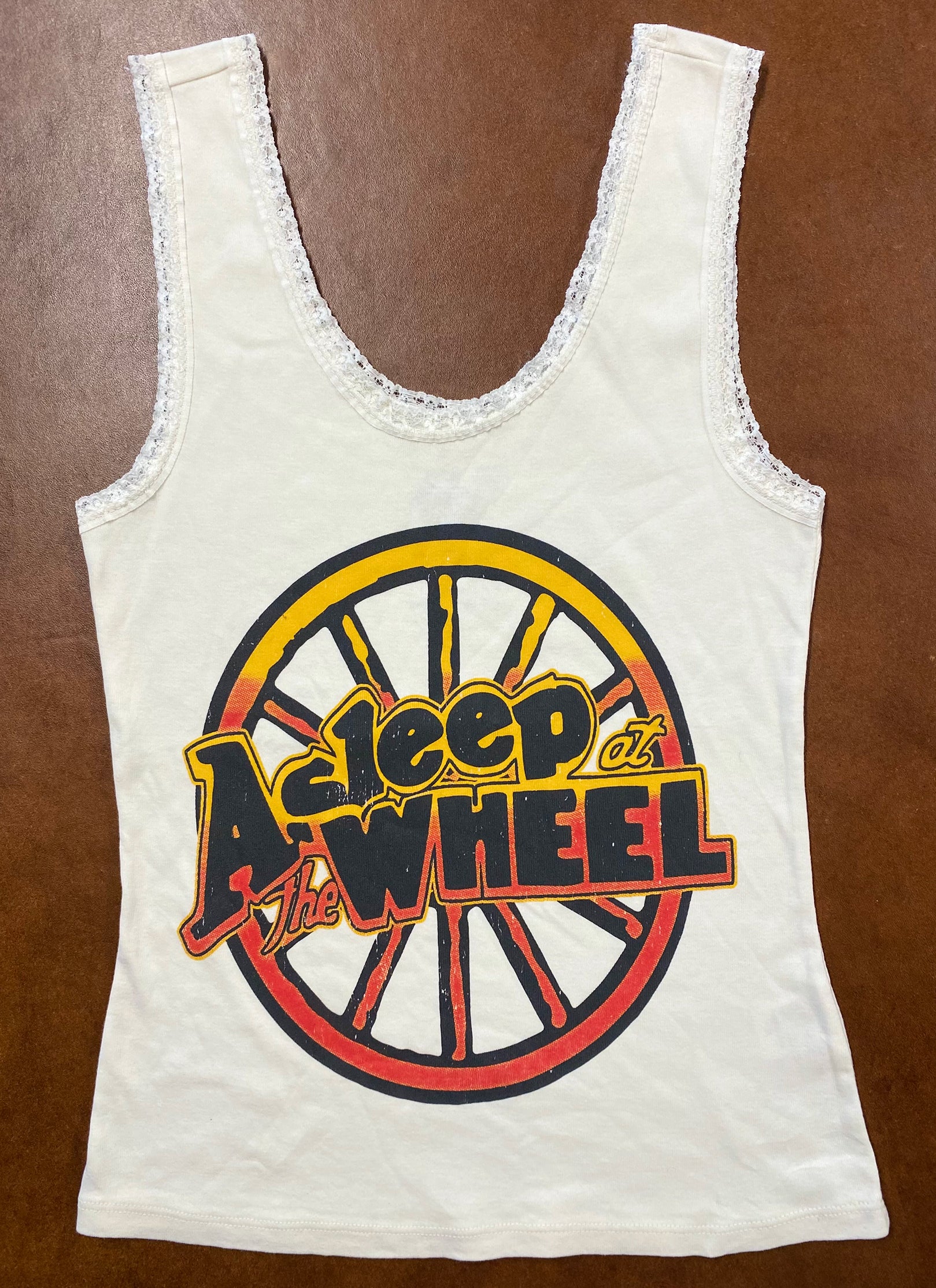 Asleep At The Wheel Lace Tank