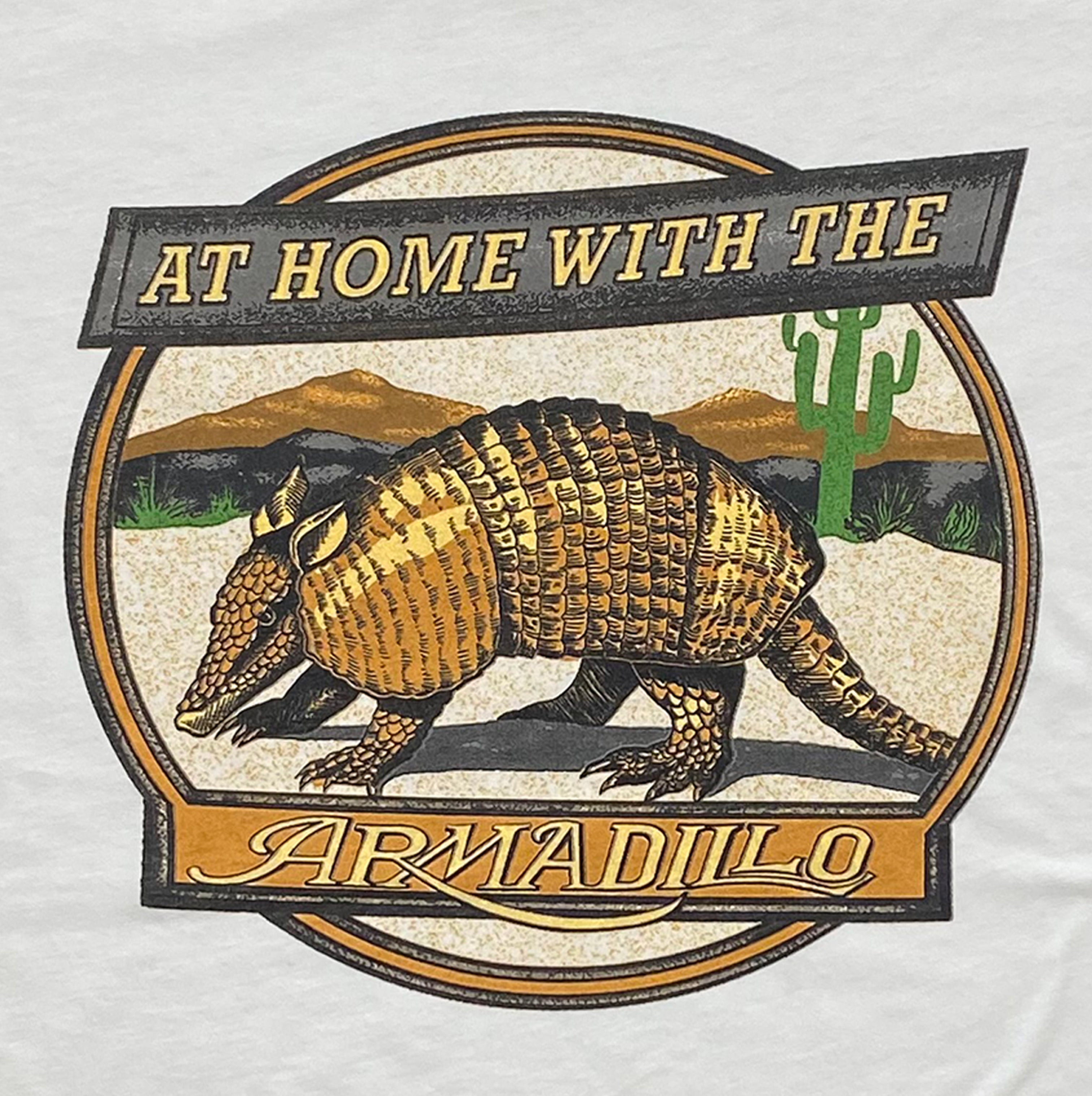 At Home with the Armadillo Unisex Tee