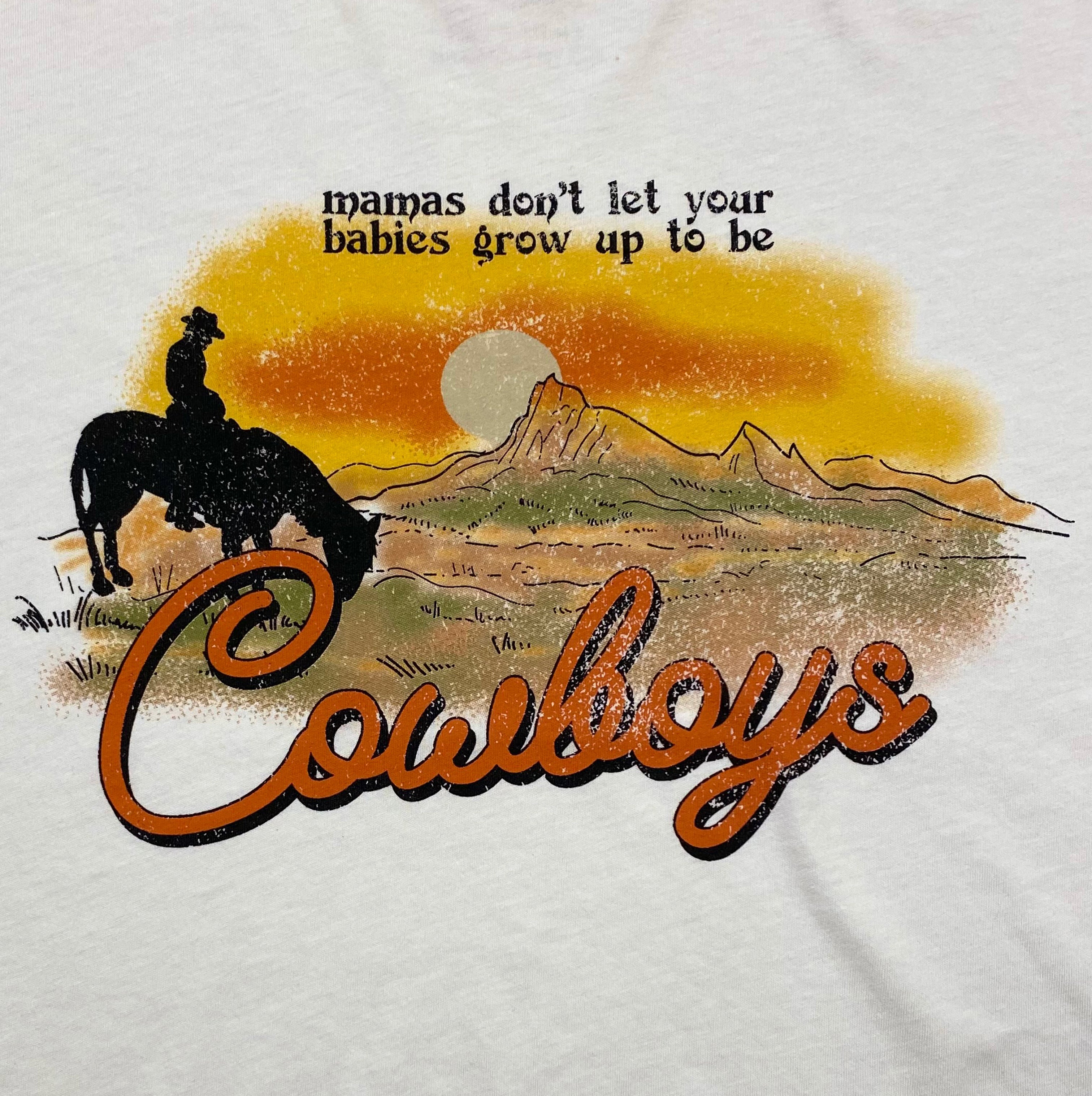 Grow Up To Be Cowboys Unisex Tee