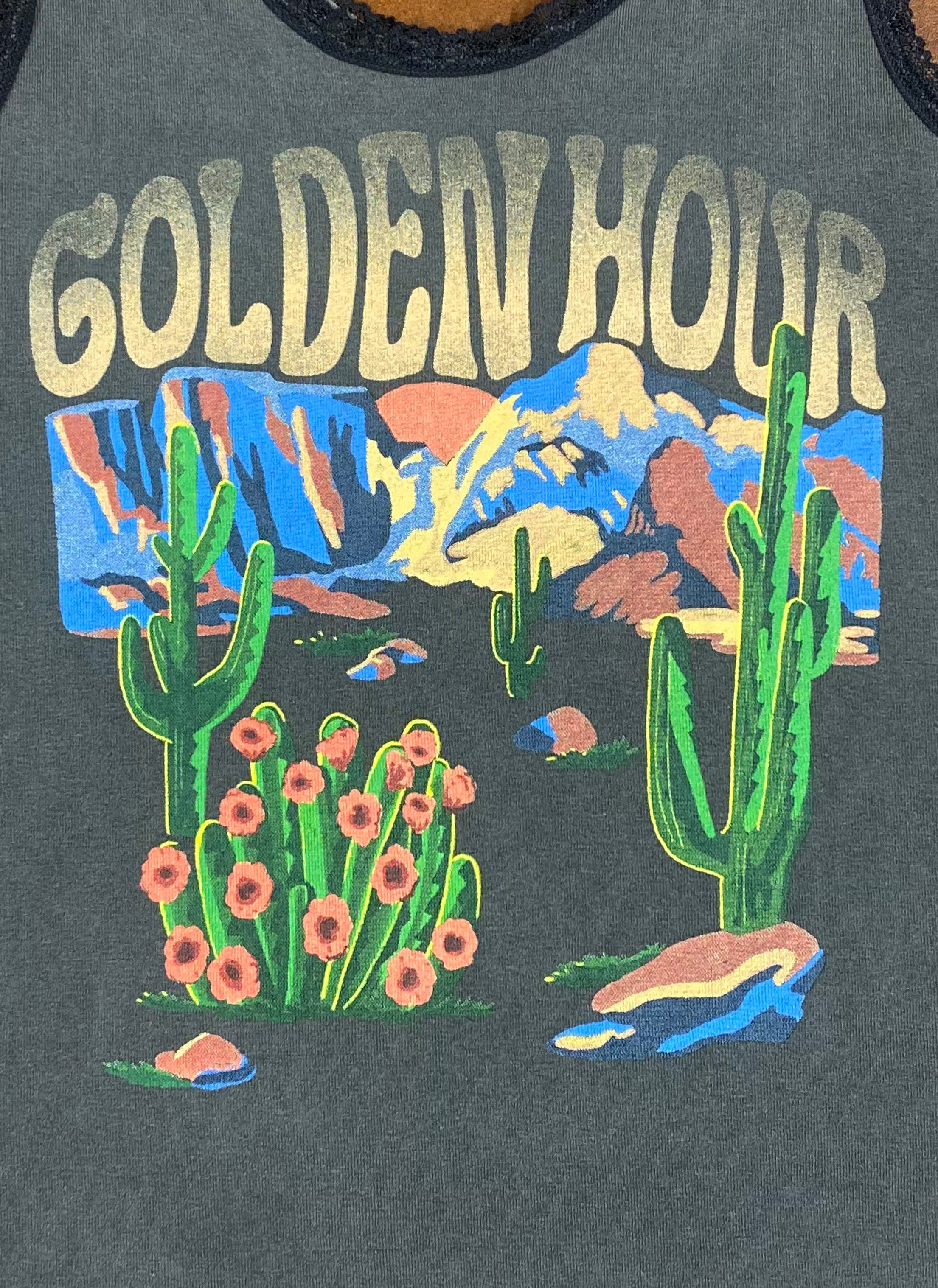 Golden Hour Lace Tank
