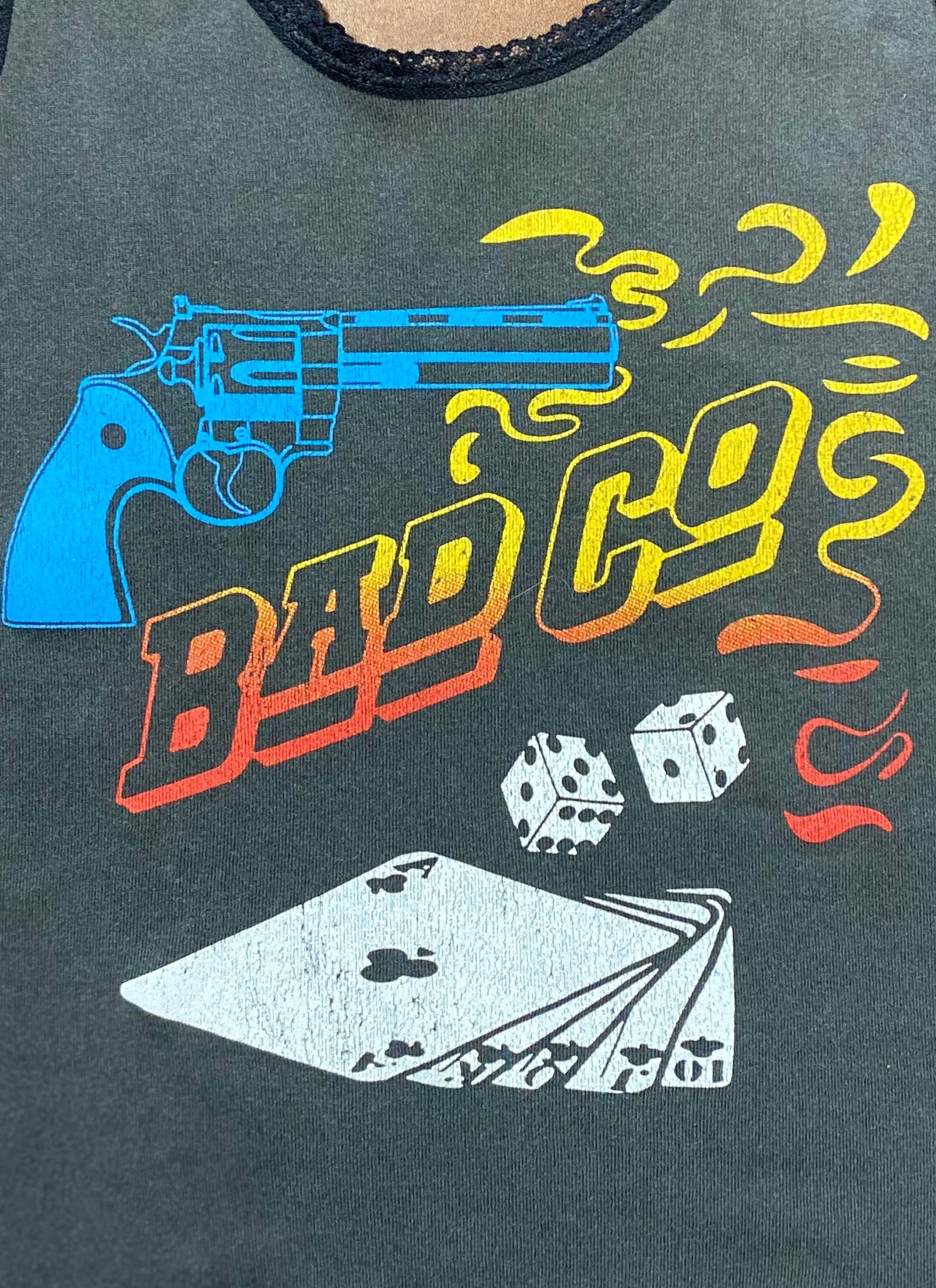 Bad Company The Gambler Lace Tank