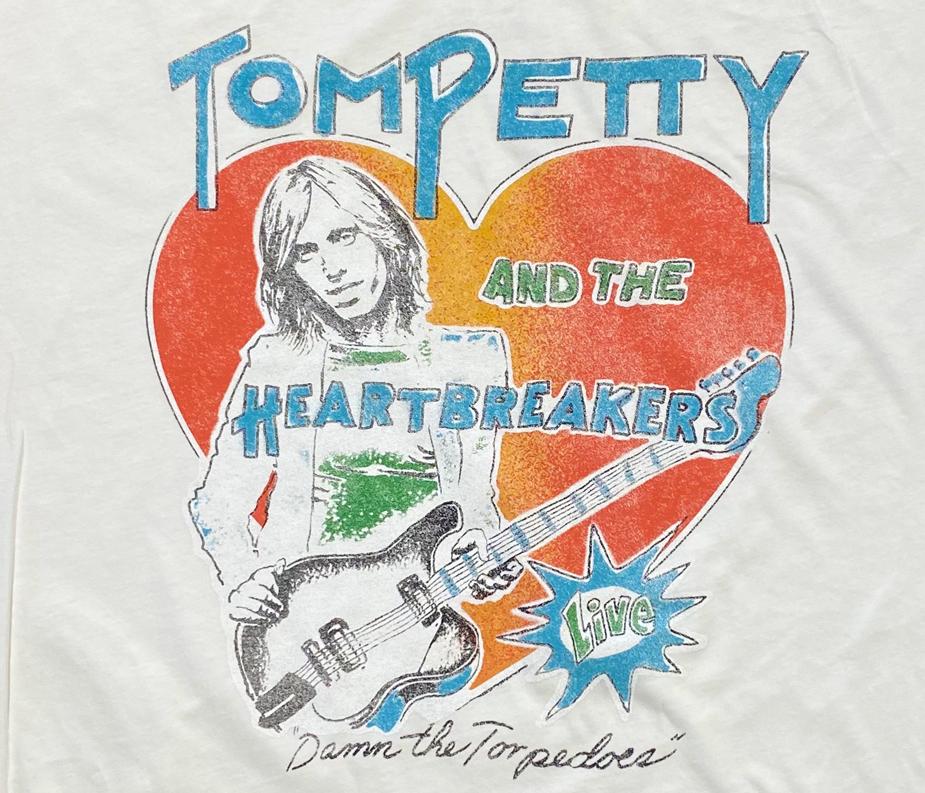 Tom Petty and the Heartbreakers Live Cut off Crop Tee