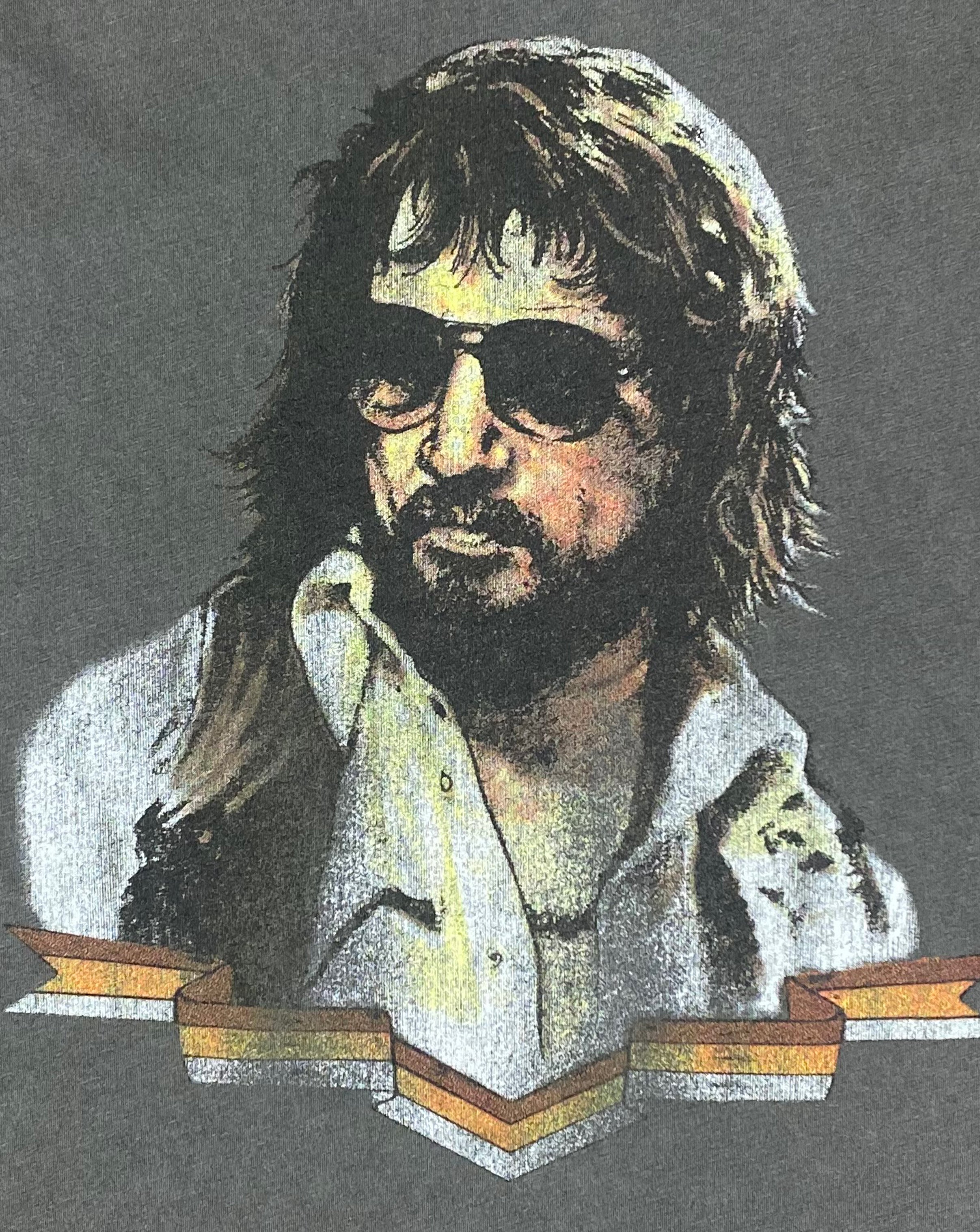 Wayon Jennings Honky Tonk Hero Muscle Tee