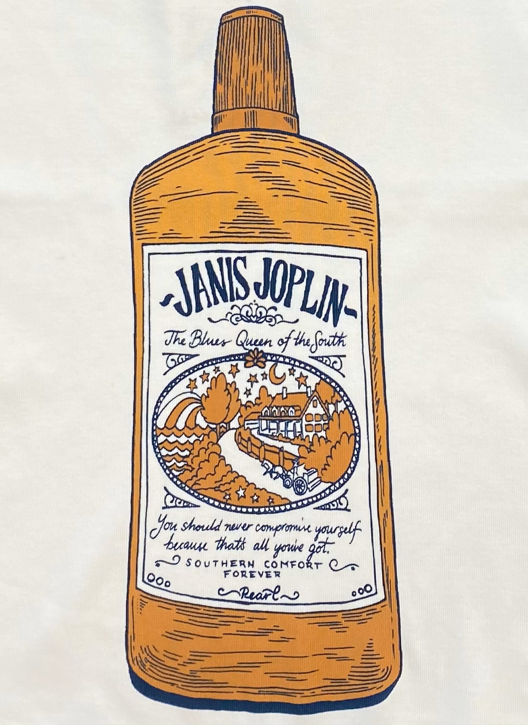 Janis Joplin The Blues Queen of the South Lace Tank