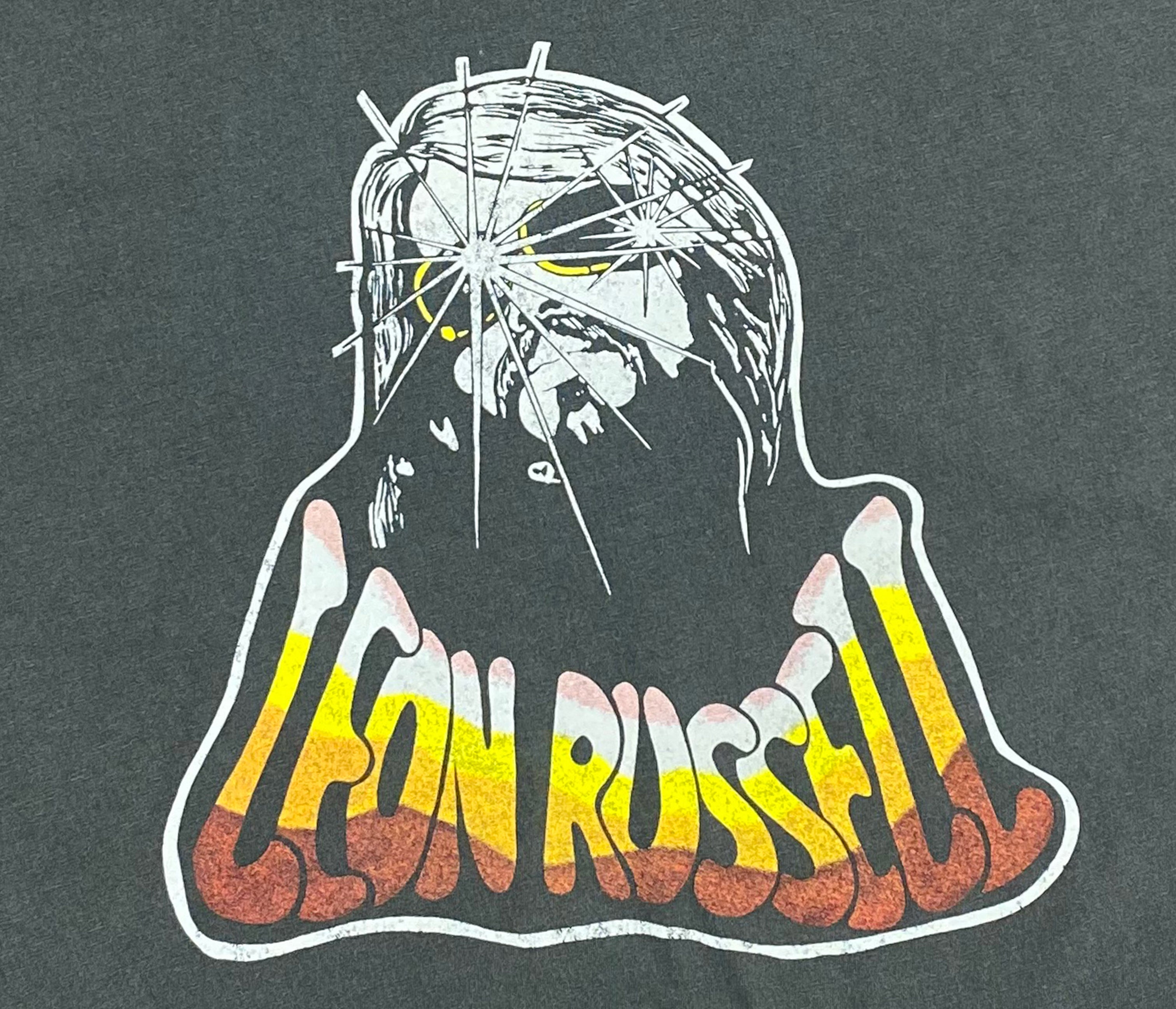 Leon Russell Sun Cut off Crop Tee