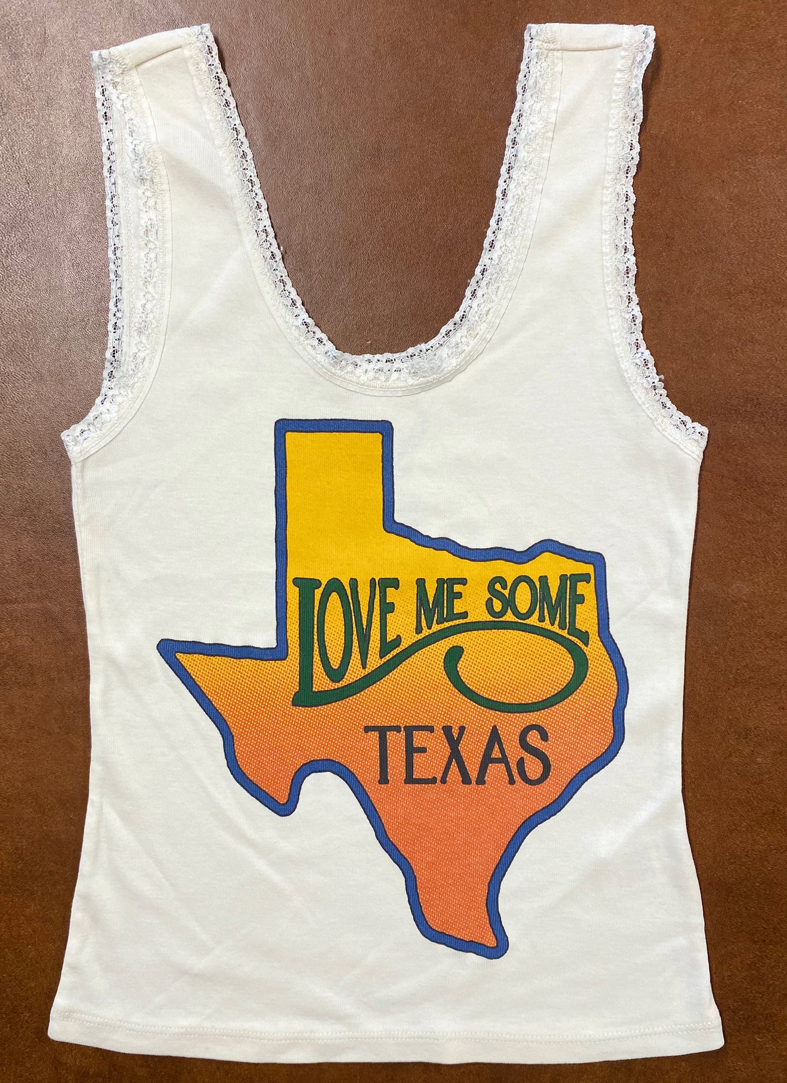 Love Me Some Texas Lace Tank