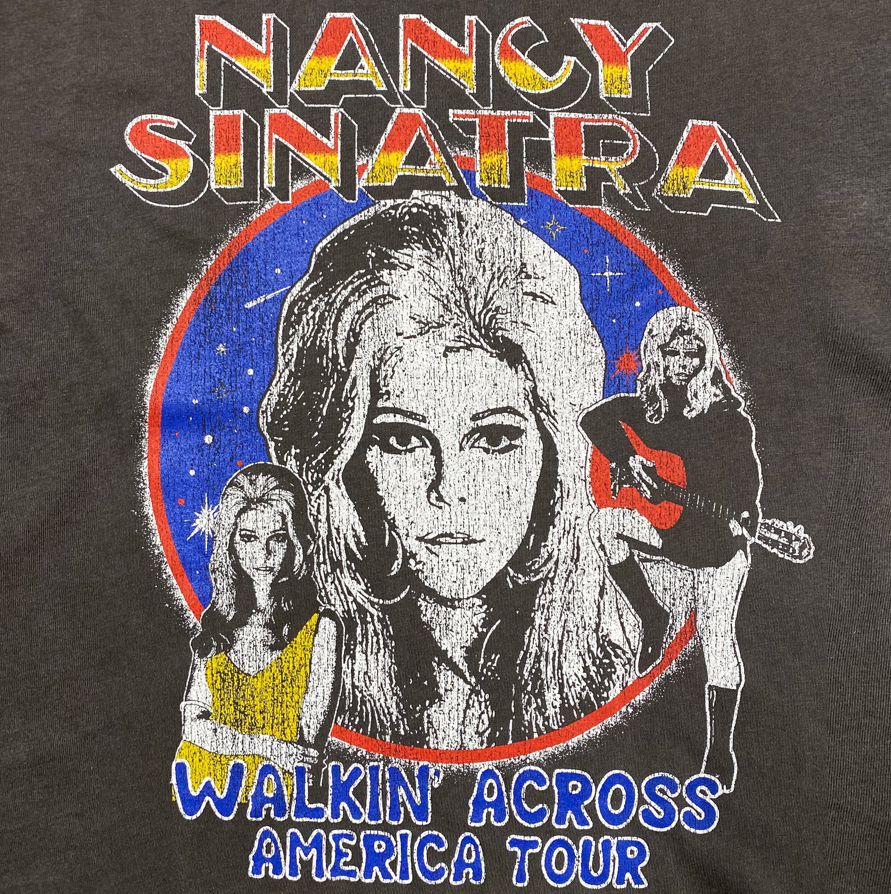 Nancy Sinatra Walking Across America Unisex Tee