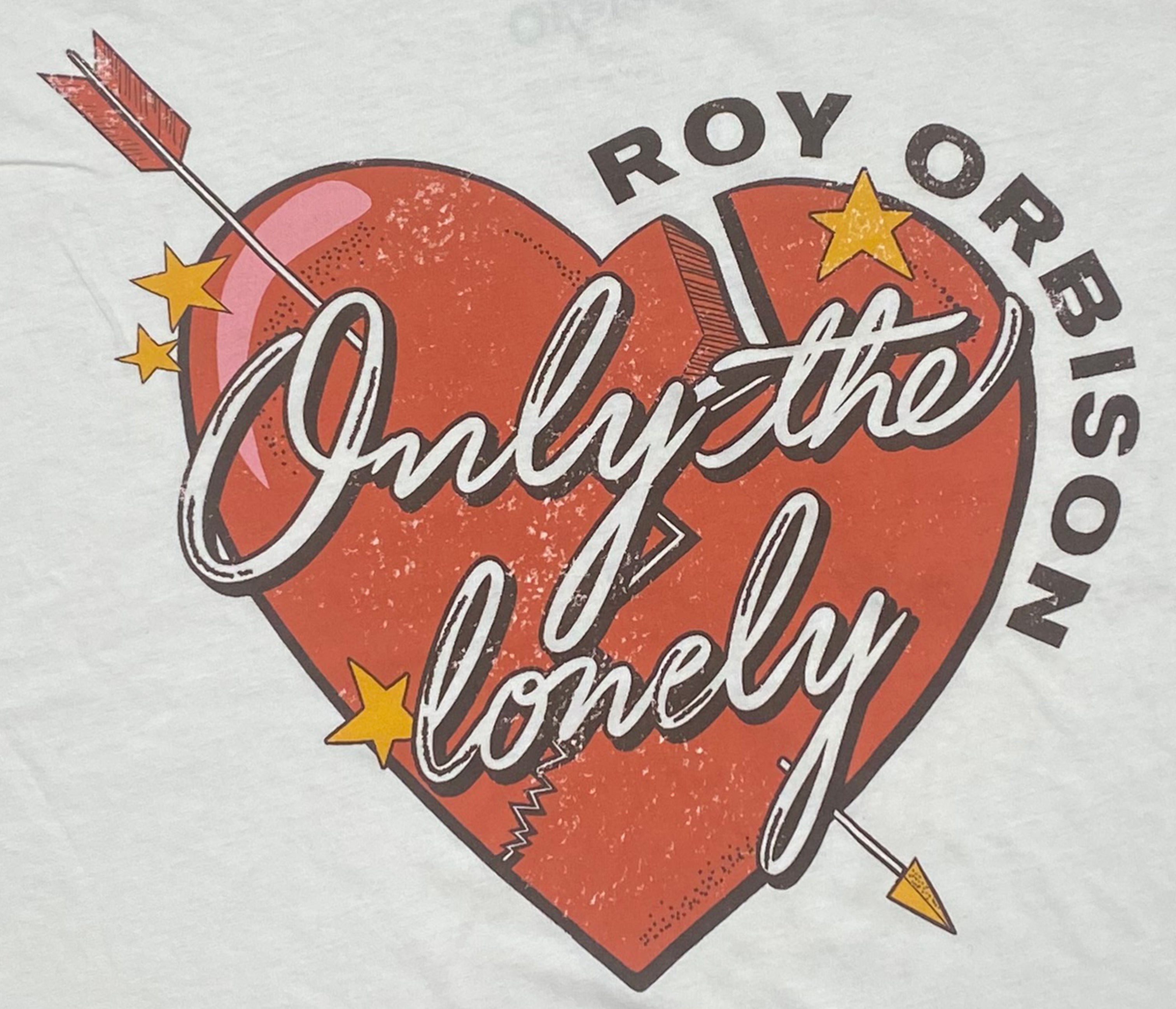 Roy Orbison Only the Lonely Cut off Crop Tee