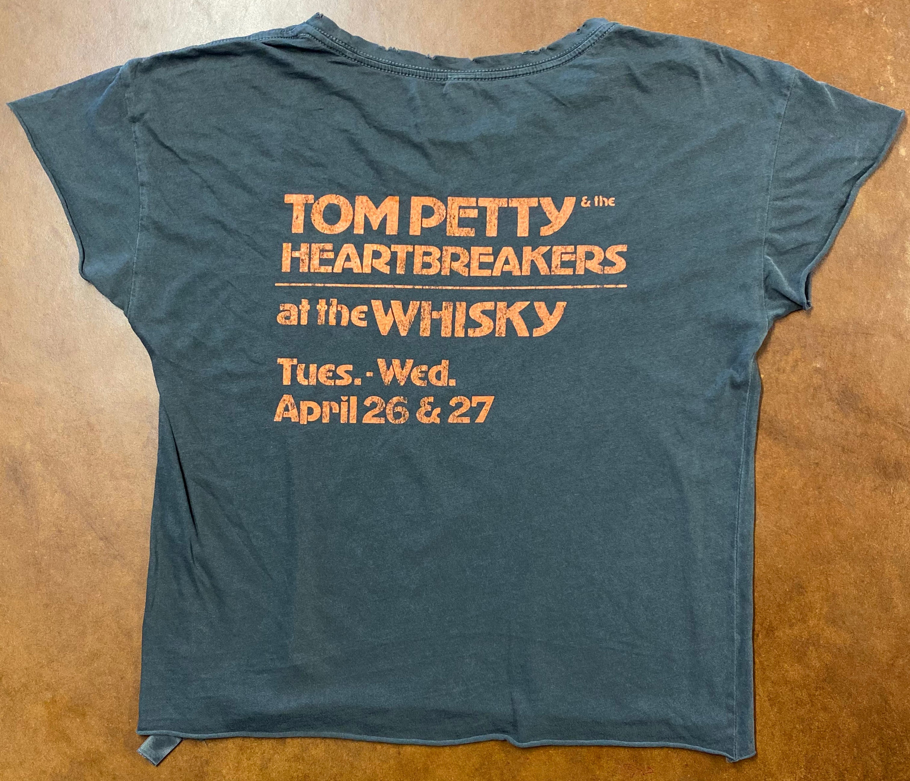 Tom Petty and The Heartbreakers at the Whiskey Cut off Crop Tee