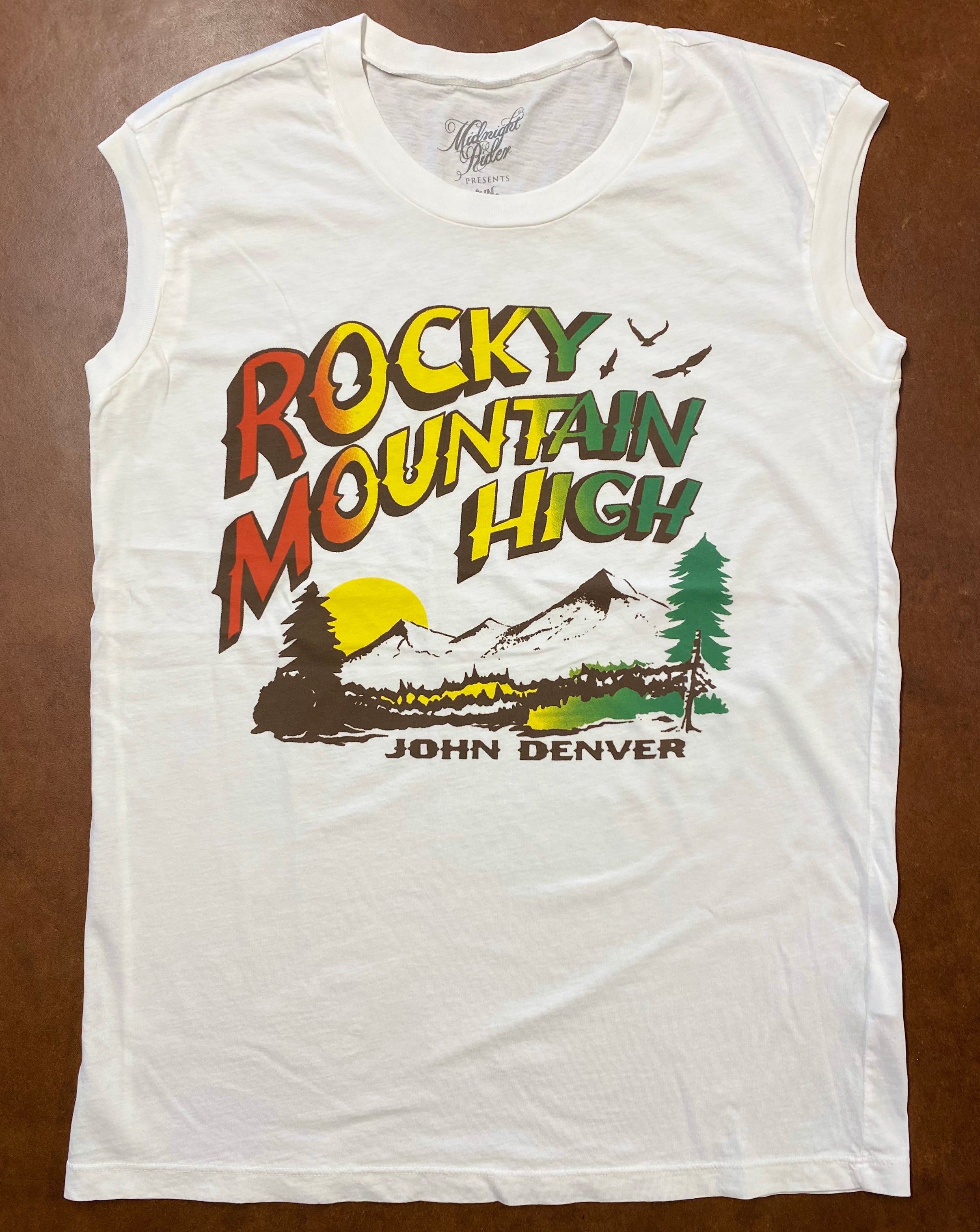 John Denver Rocky Mountain High Muscle Tee