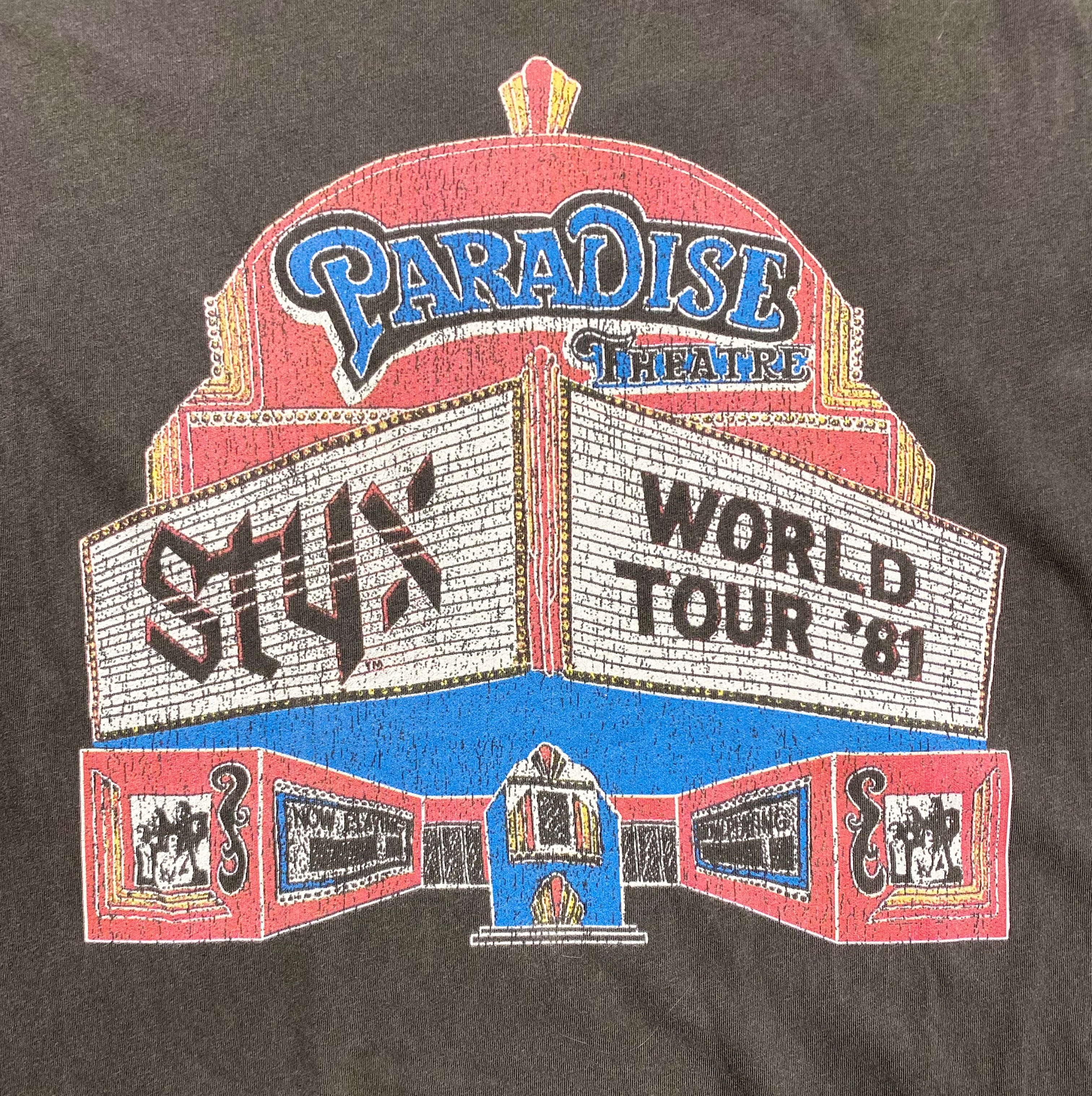 Styx Paradise Theater Unisex Tee