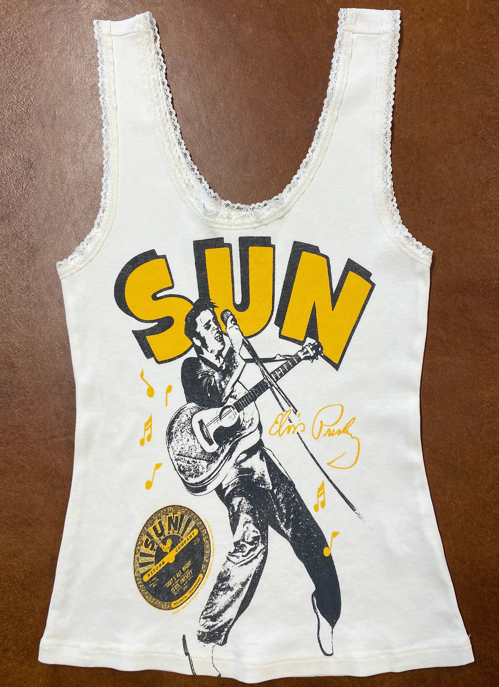 Sun Records Elvis Lace Tank