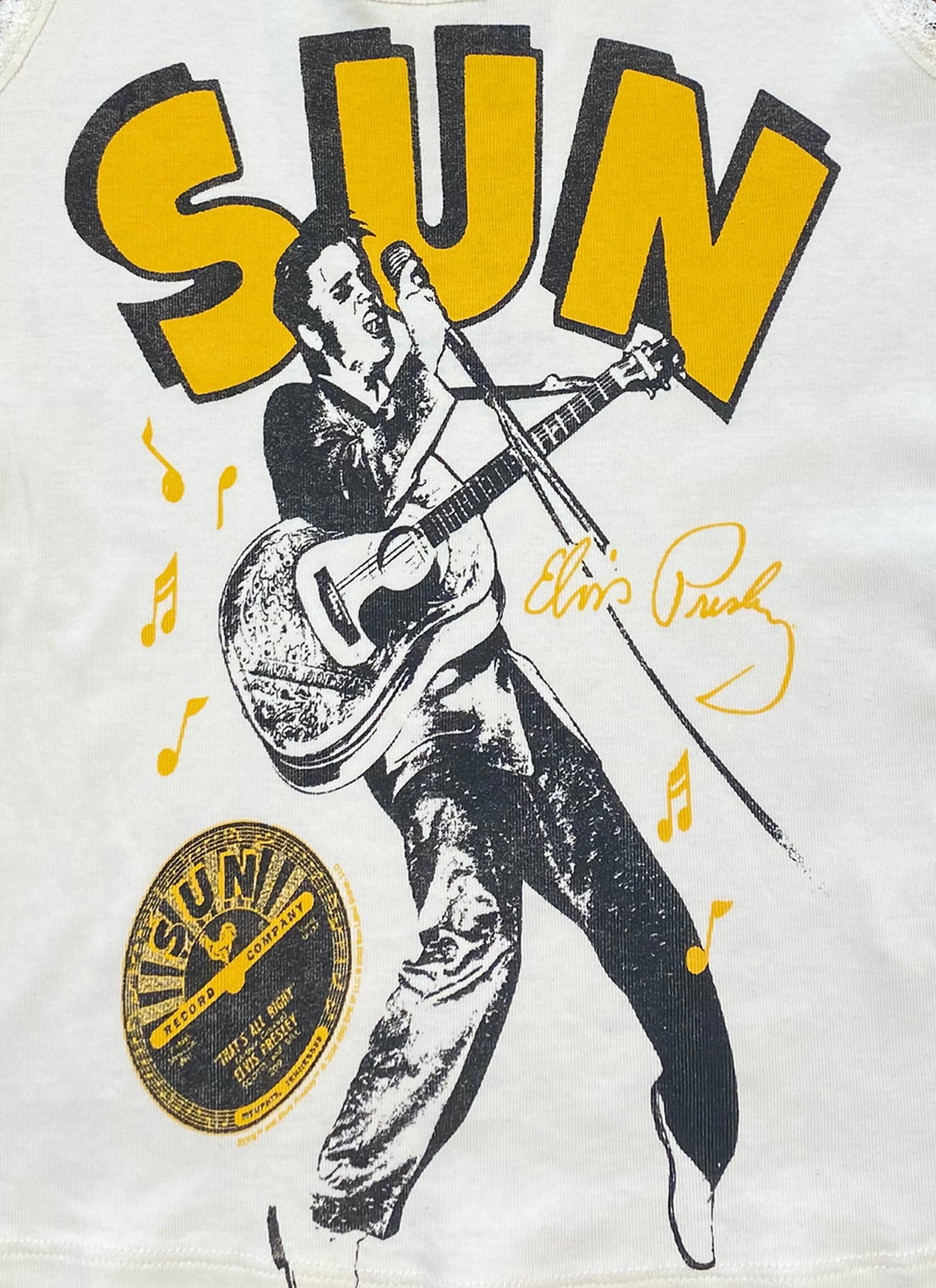 Sun Records Elvis Lace Tank