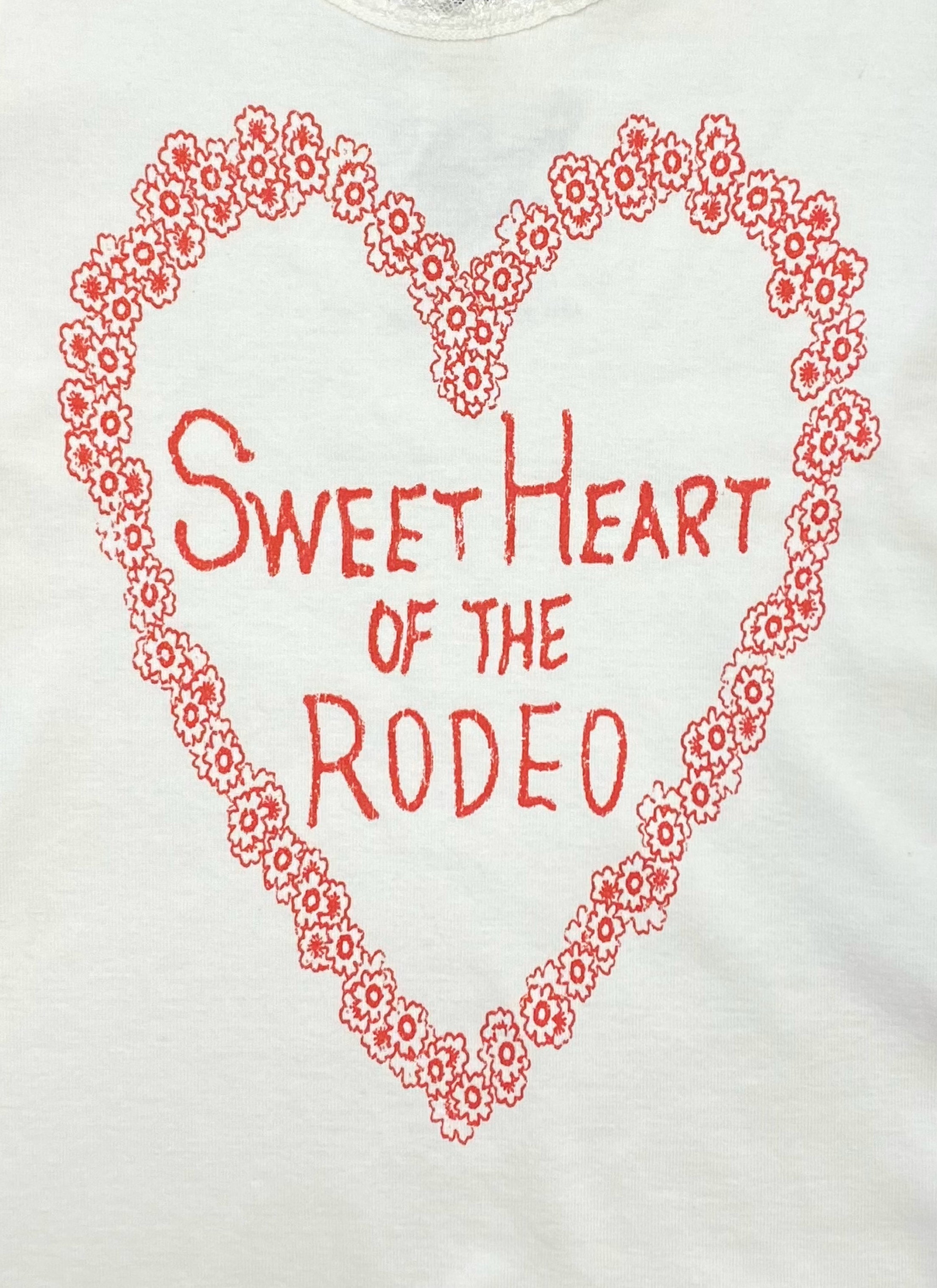 Sweetheart of the Rodeo Lace Tank