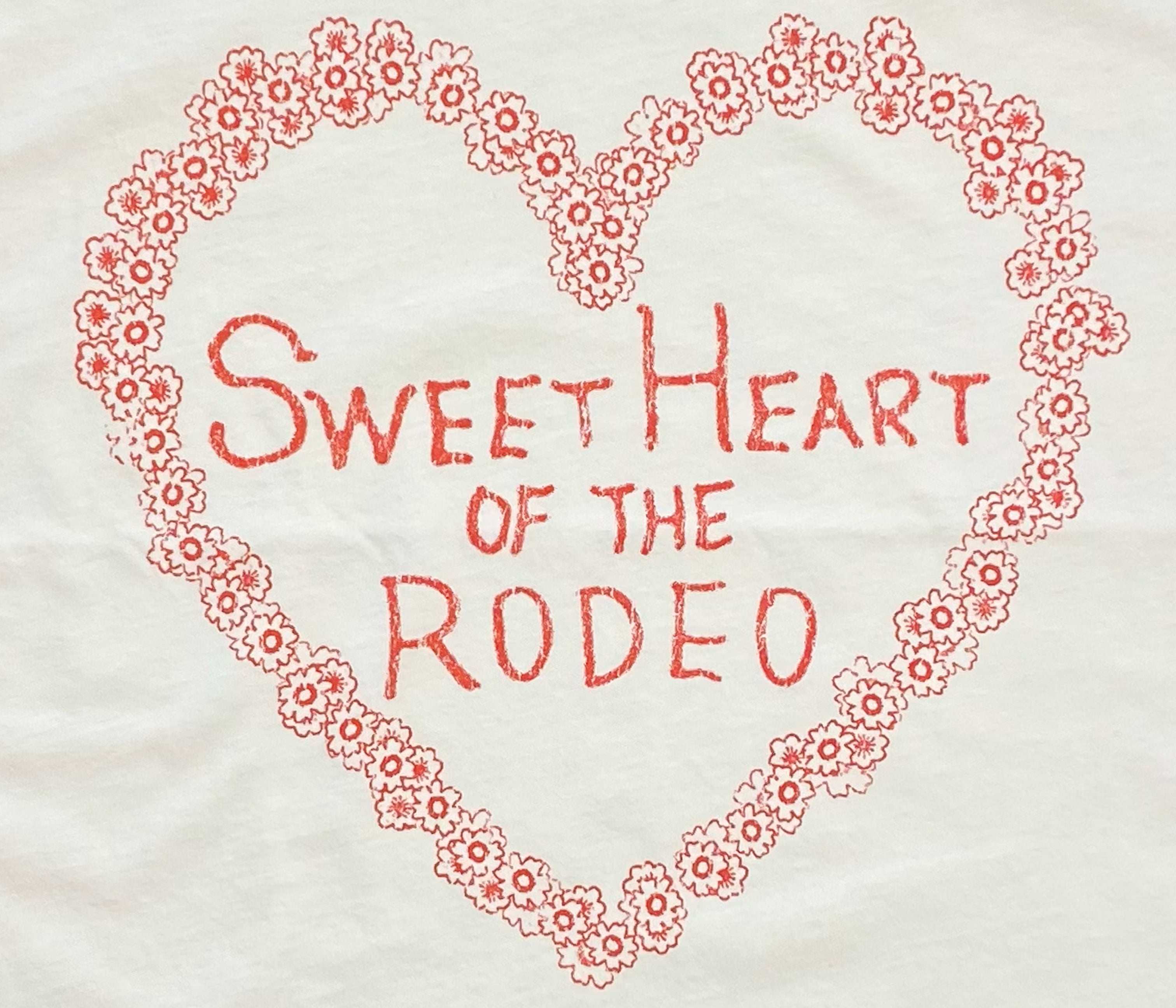 Sweetheart of the Rodeo Cut off Crop Tee