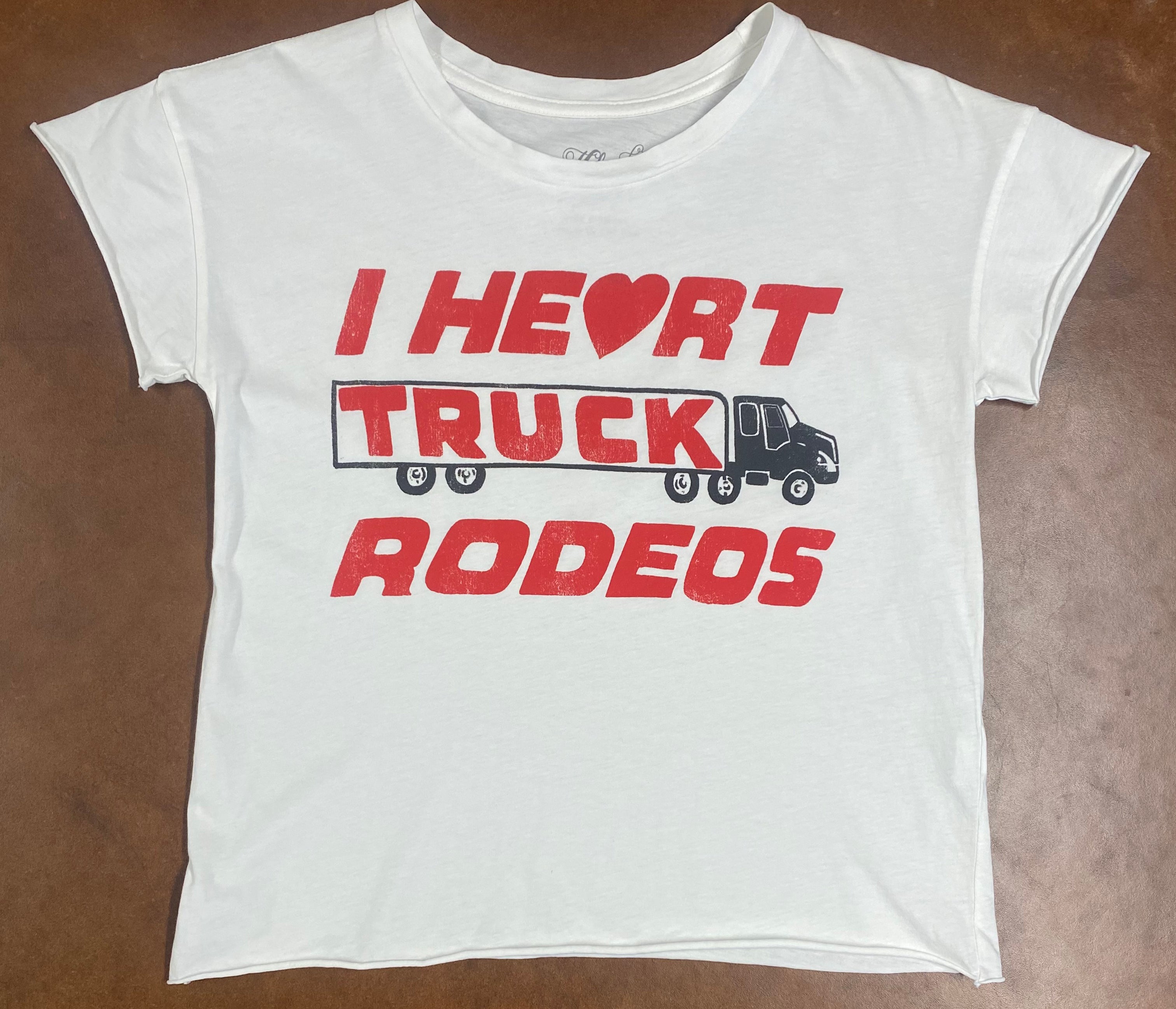 I heart Truck Rodeo's Cut Off Crop Tee