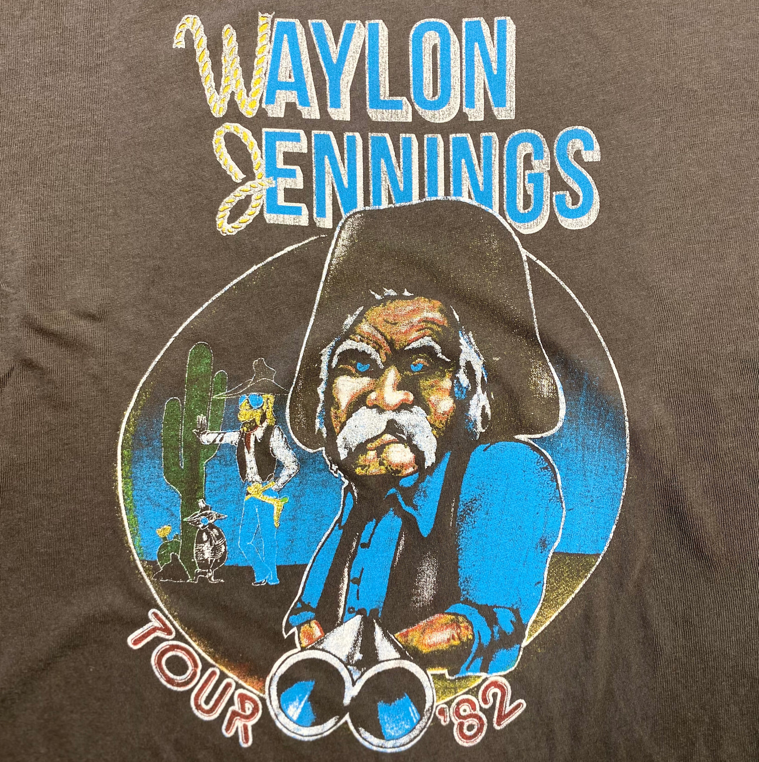 Waylon Jennings Tour 82 Unisex Tee