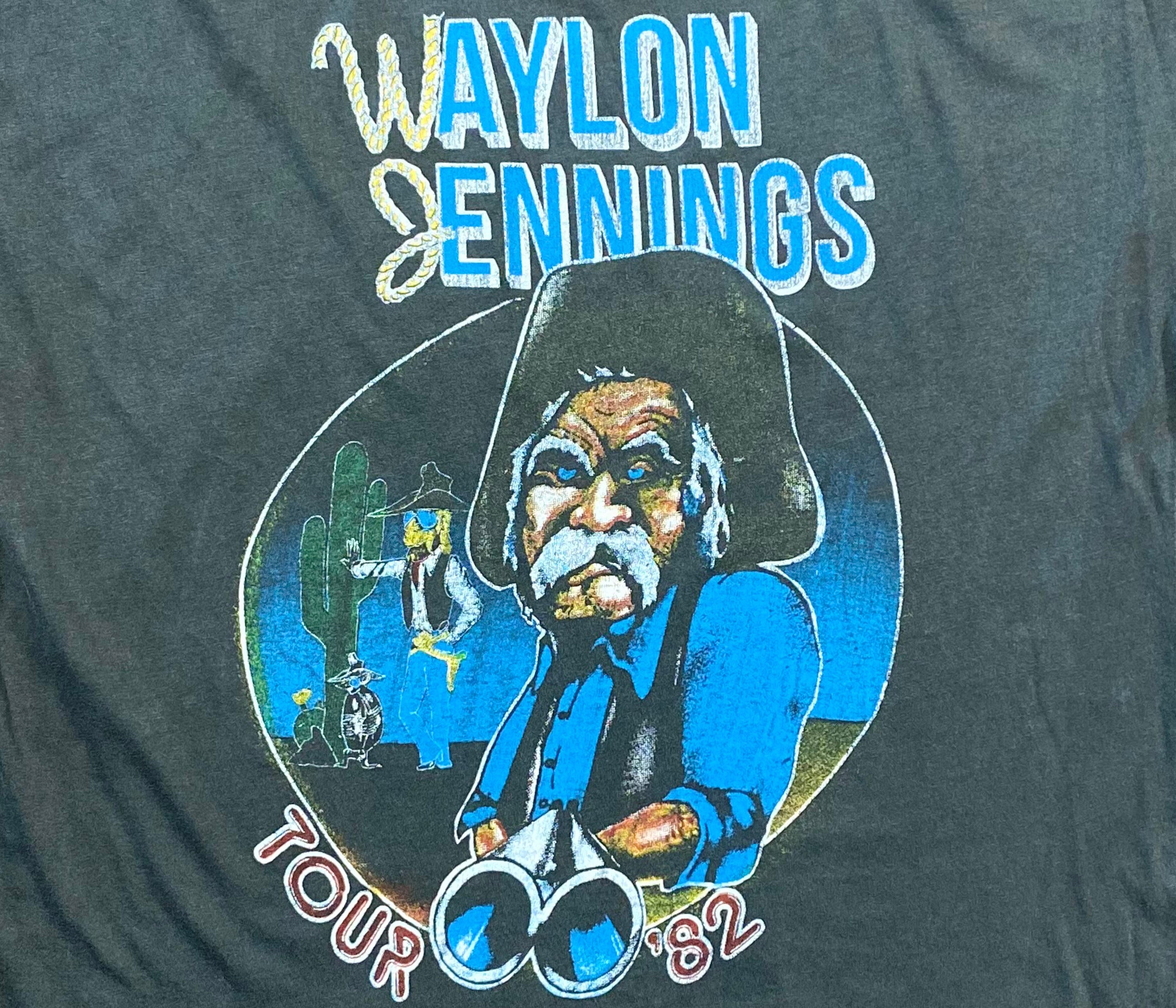 Waylon Jennings Tour 82