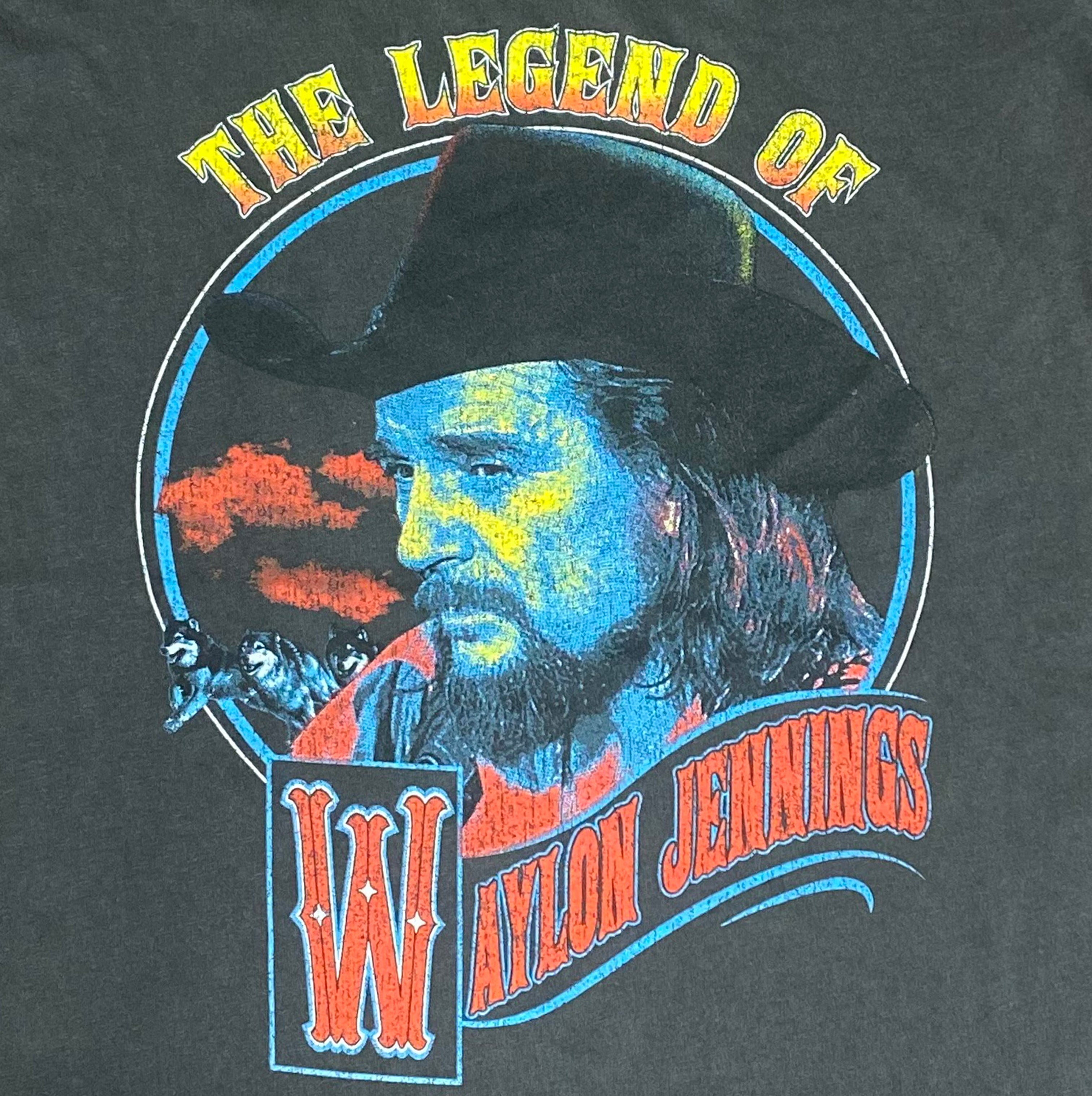 Waylon Jennings The Legend Unisex Tee
