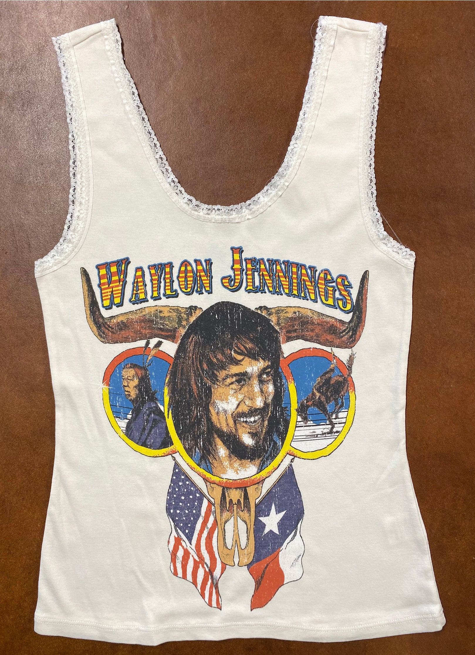 Waylon Longhorn Lace Tank