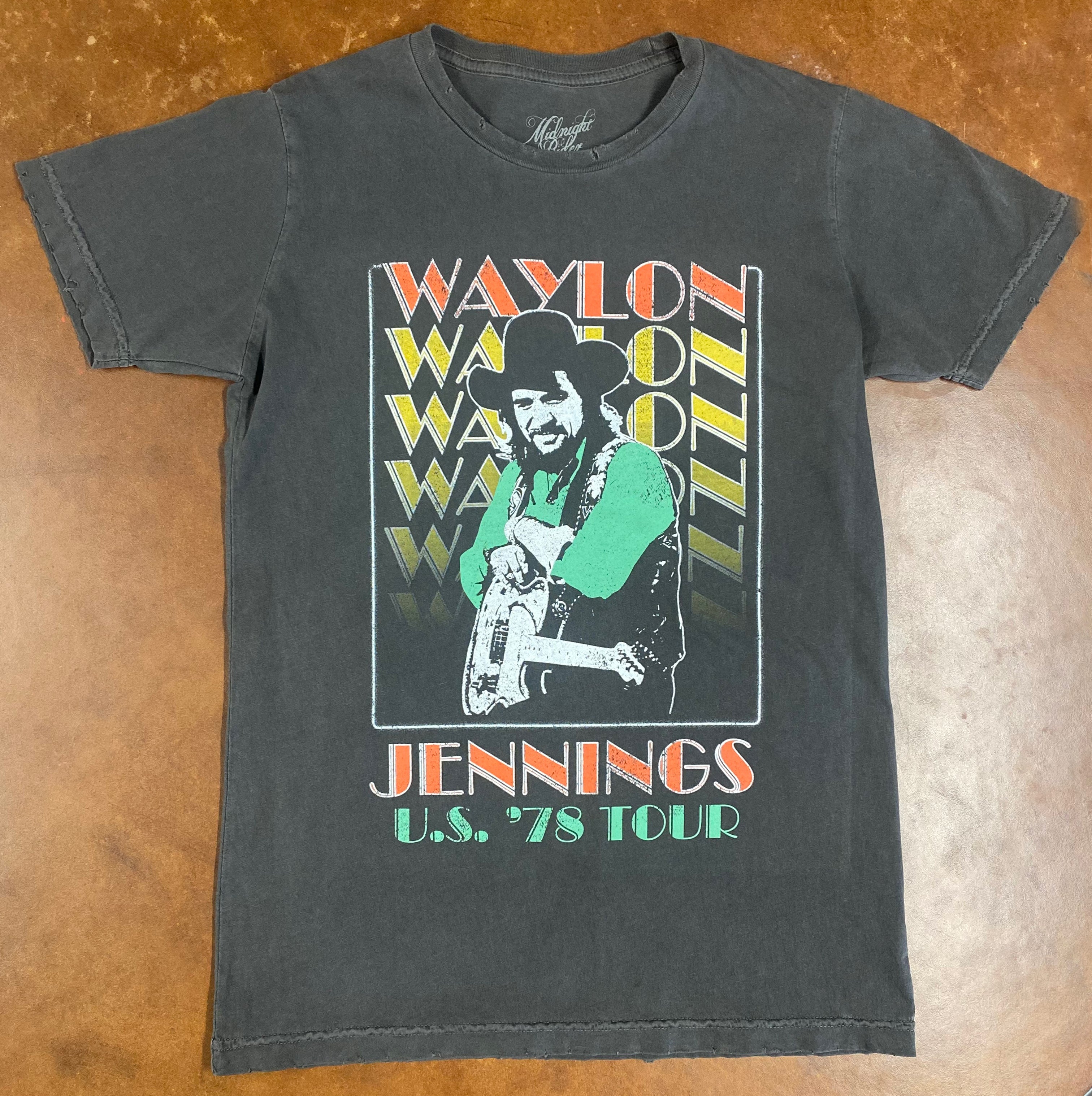 Waylon Jennings U.S. 78 Tour Unisex Tee