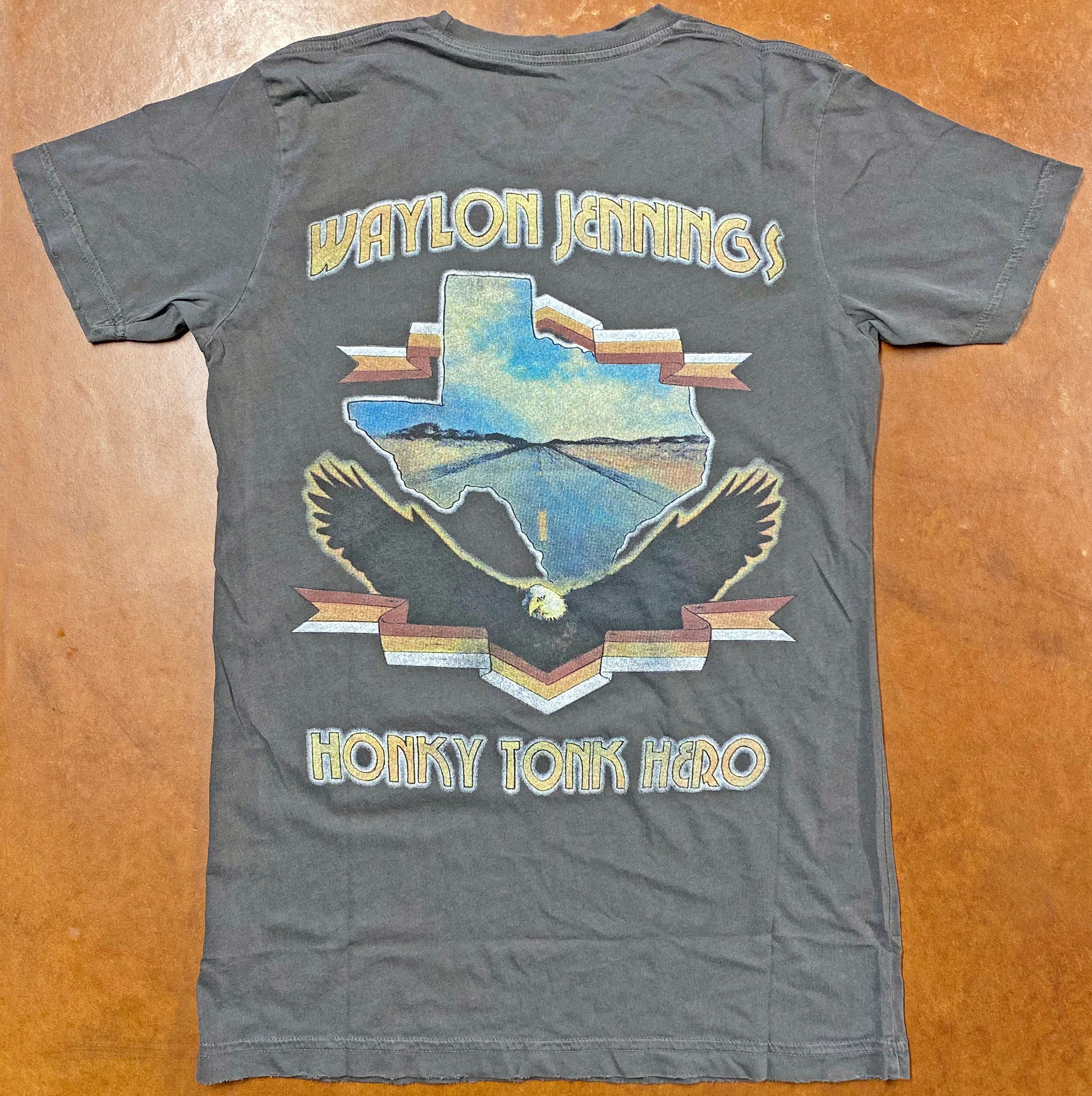 Honky Tonk Hero Unisex Tee - Vintage Black