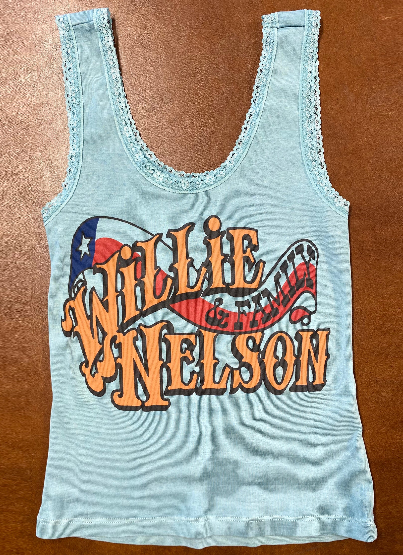 Willie & Family Blue Lace Tank